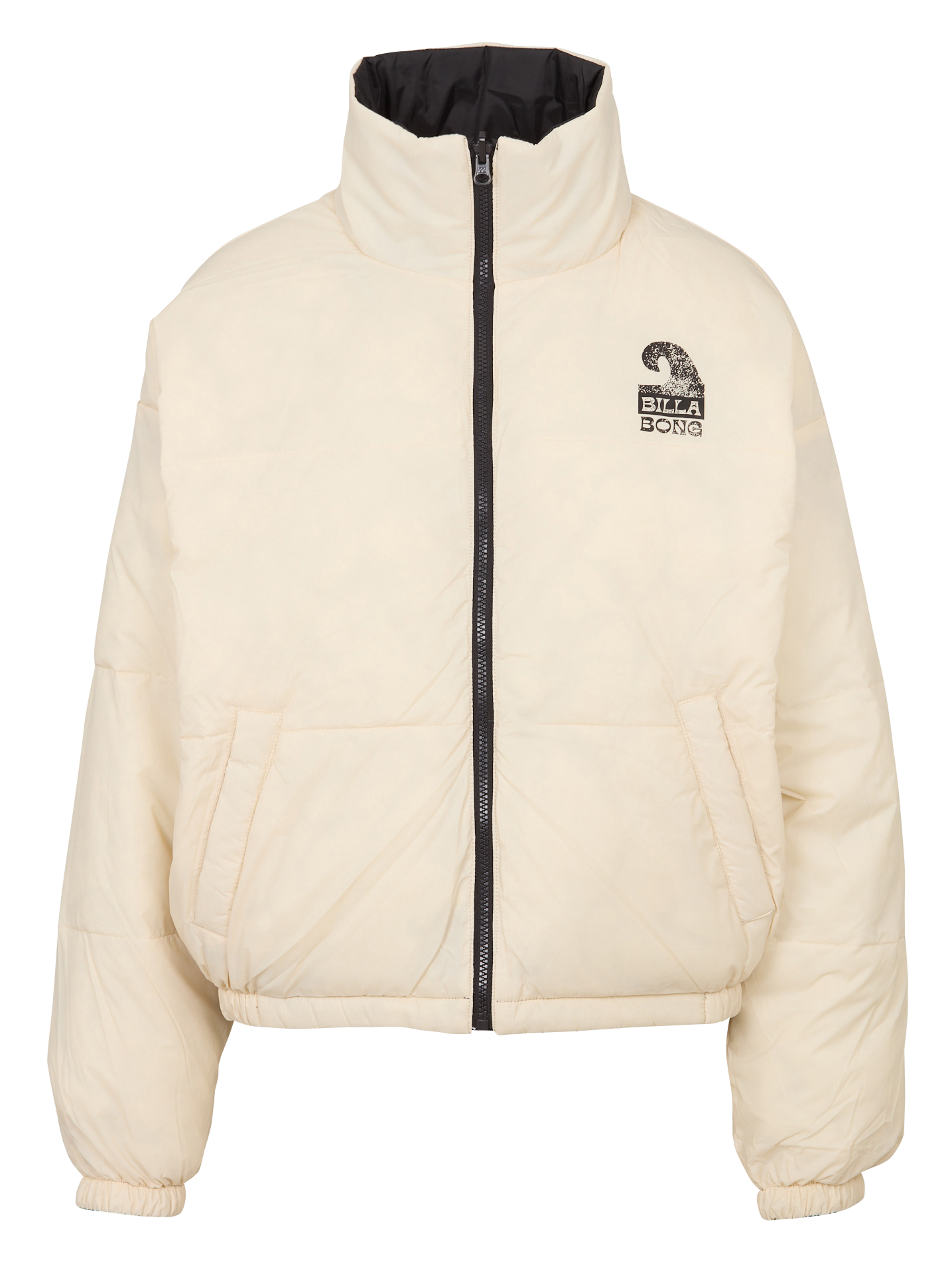 Doudoune courte réversible imprimée  BILLABONG Noir