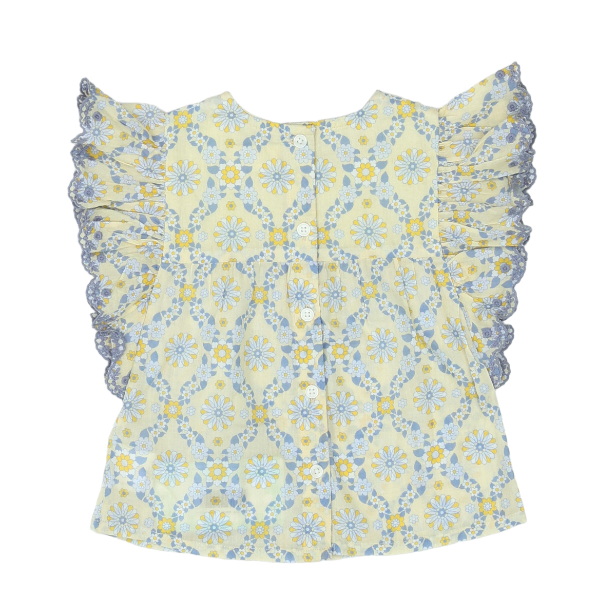 Yellow baby blouse - 18 months LOUIS LOUISE - Seconde Main Yellow