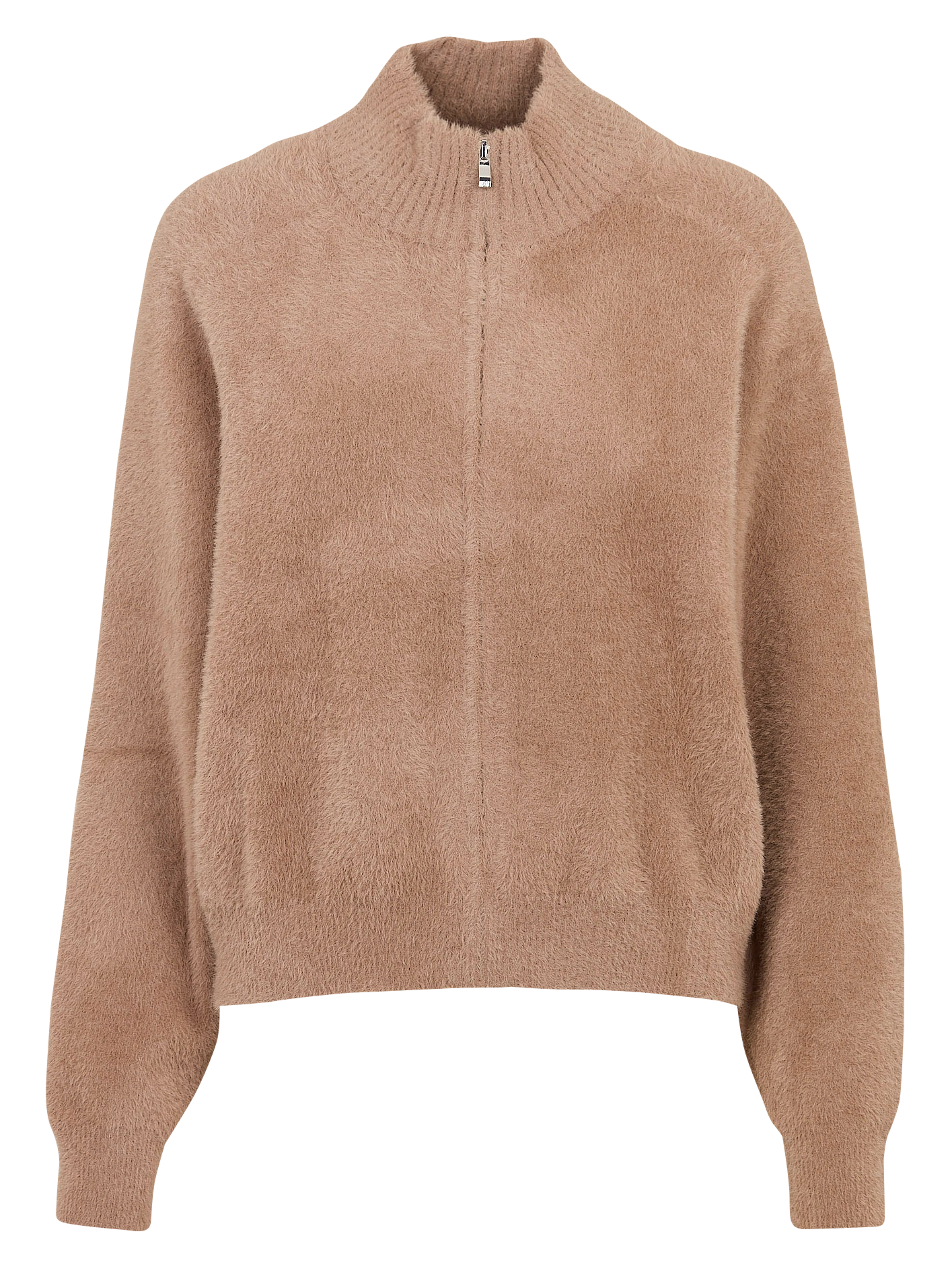 Gilet ample col montant KOOKAI Marron