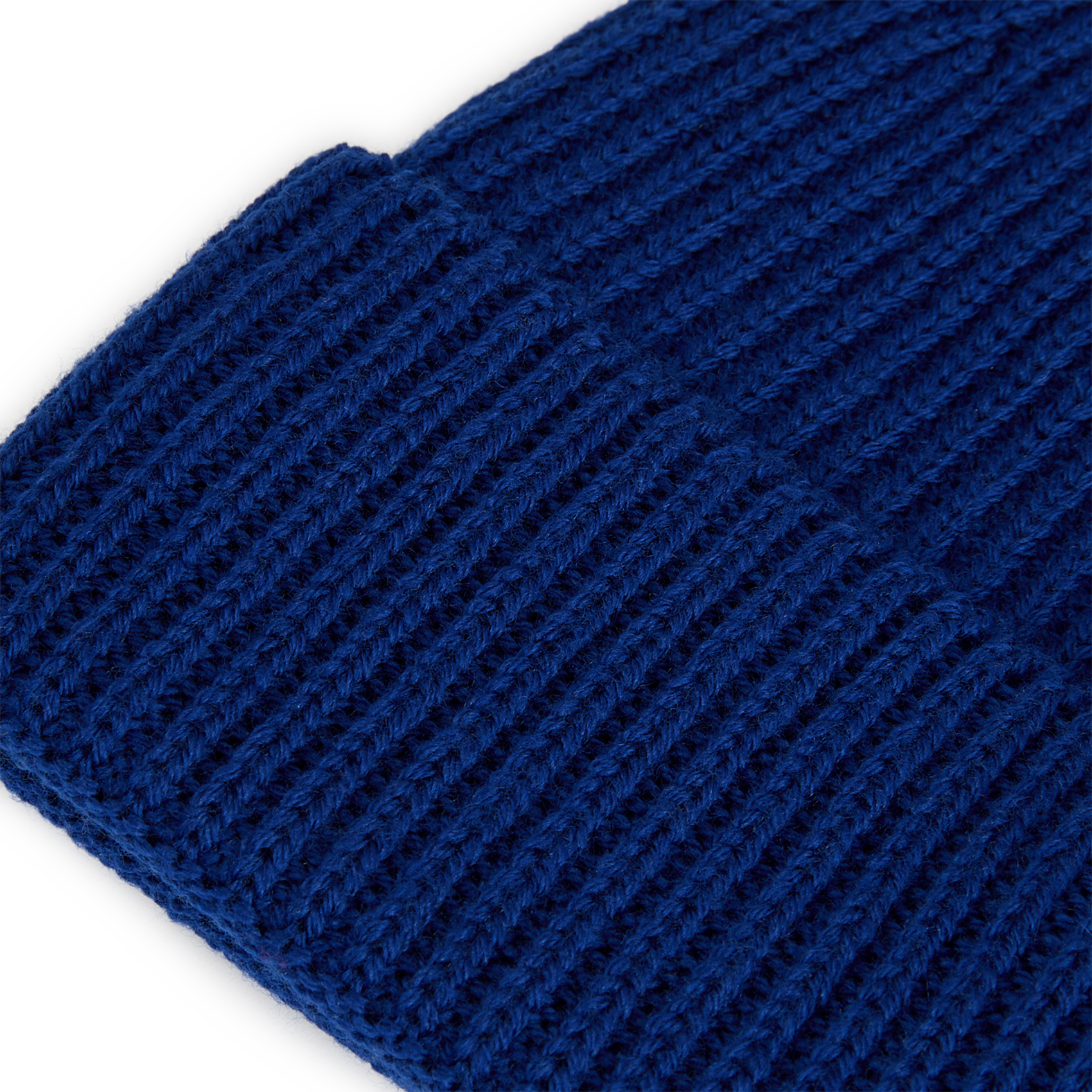 Geribde, wollen muts SAISON 1865 Blauw