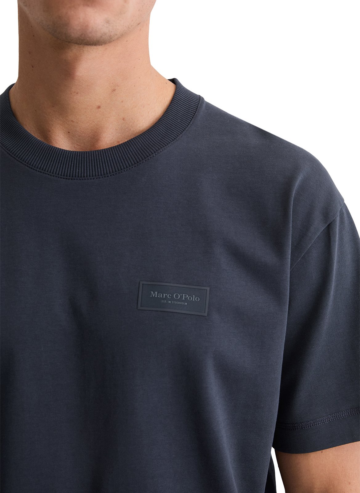 Camiliday round-neck sleeveless cotton top MARC O'POLO Blue