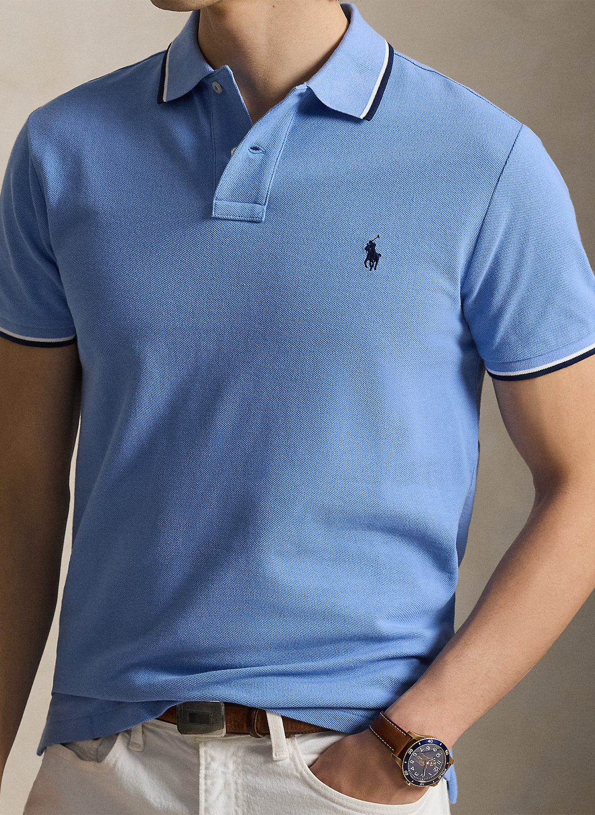 Cotton polo shirt POLO RALPH LAUREN Blue