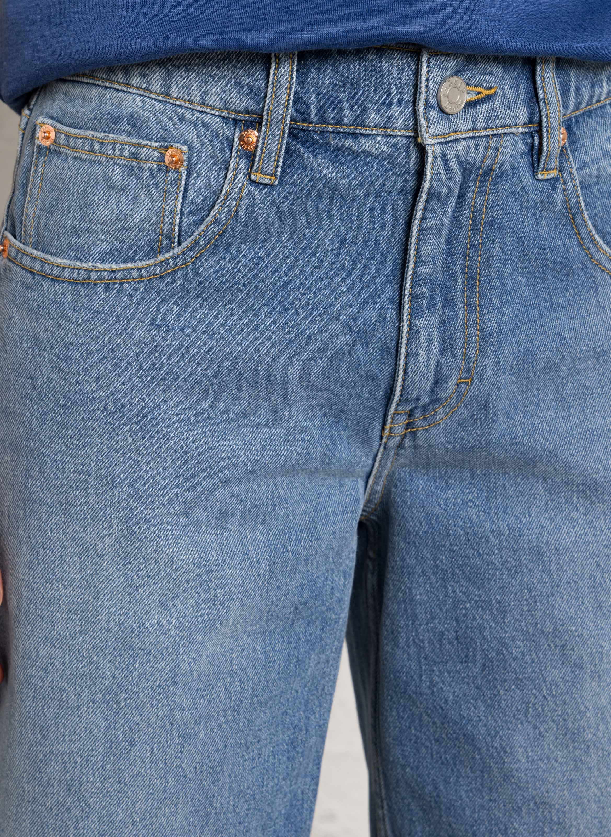 Baumwoll-Bermudas LAB DIP Blau