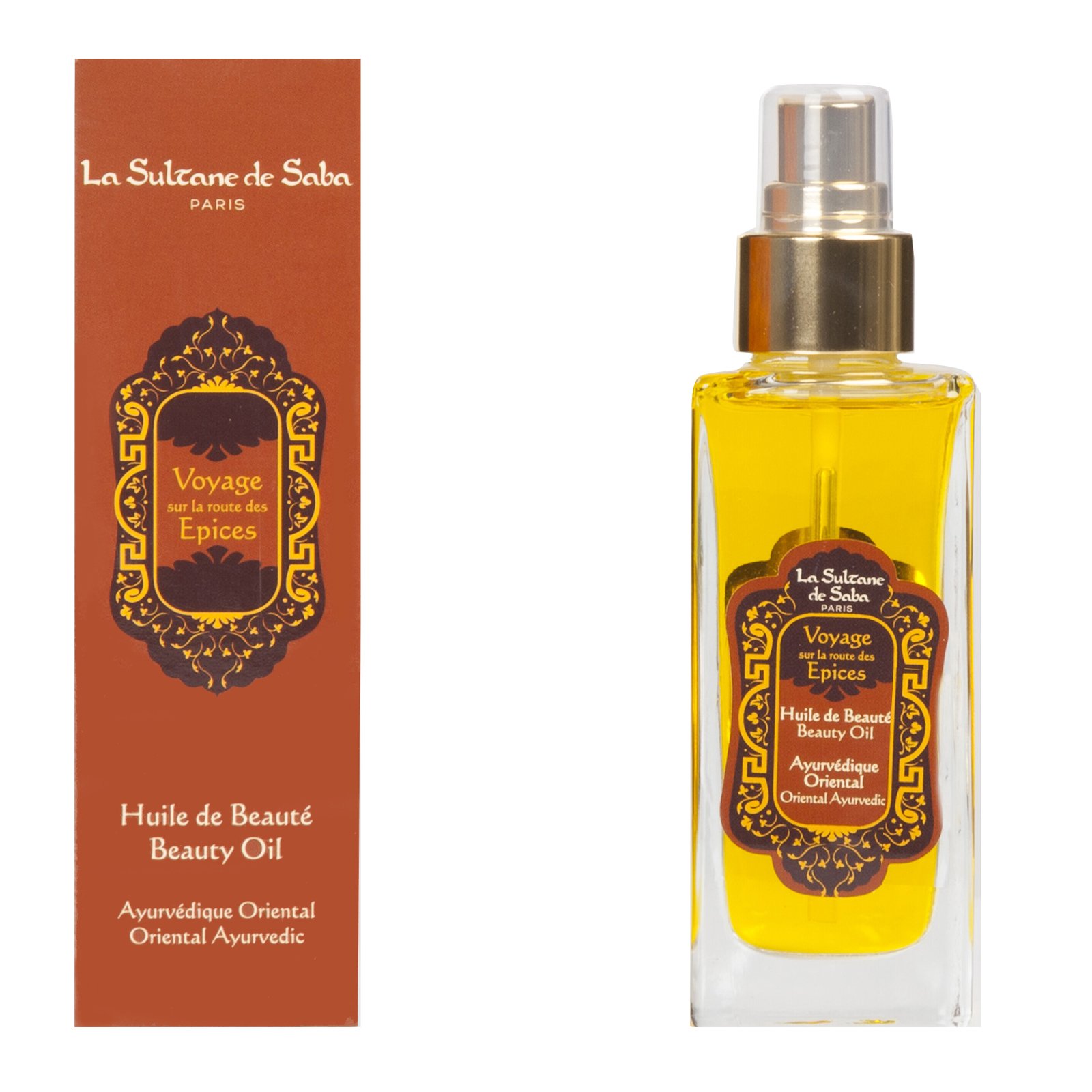 Ayurvedic Amber, Vanilla & Patchouli Beauty Oil LA SULTANE DE SABA No color