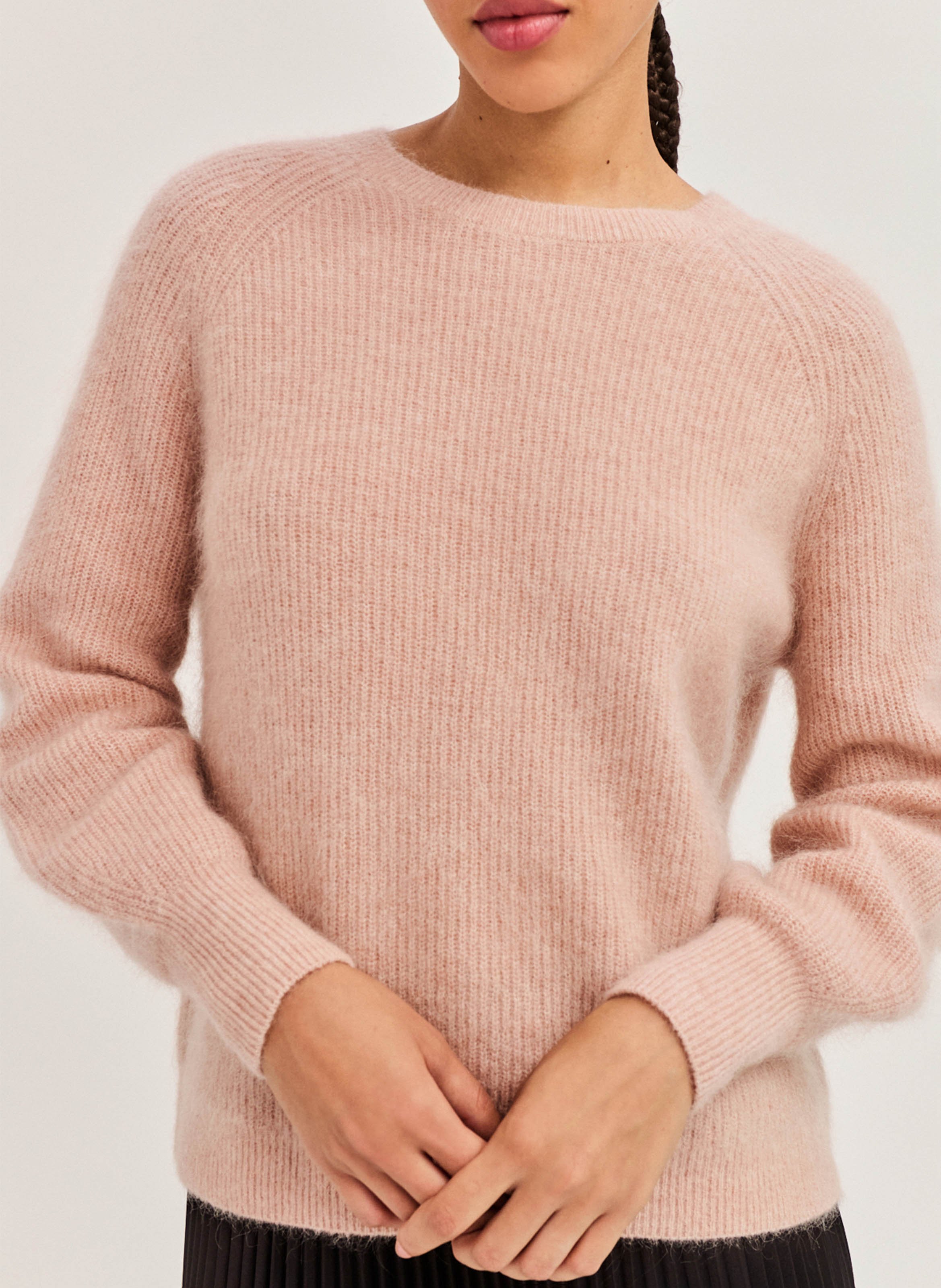 Oversized trui | wolblend PABLO Rood