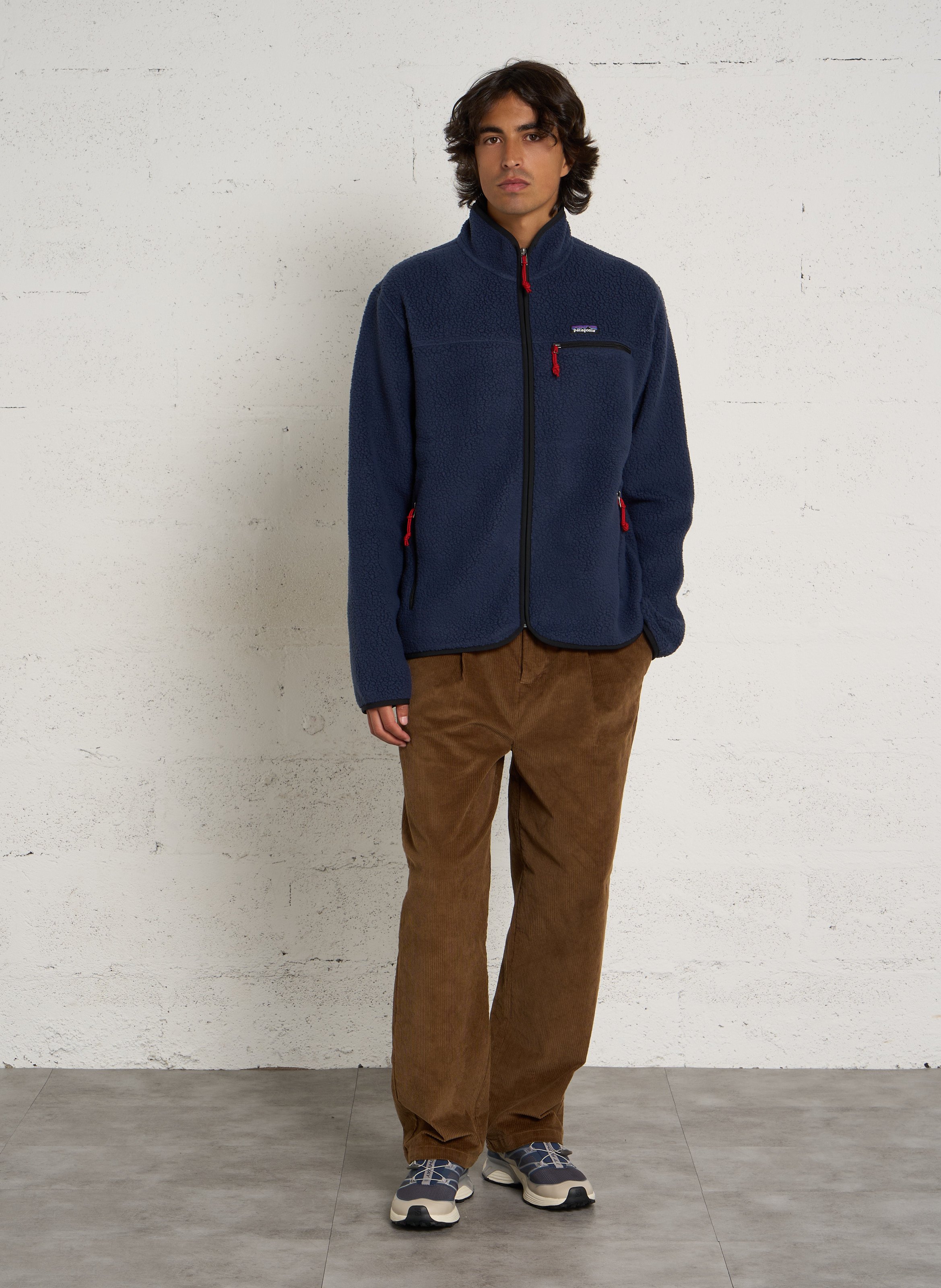 Oversize Fleece mit Stehkragen PATAGONIA Blau