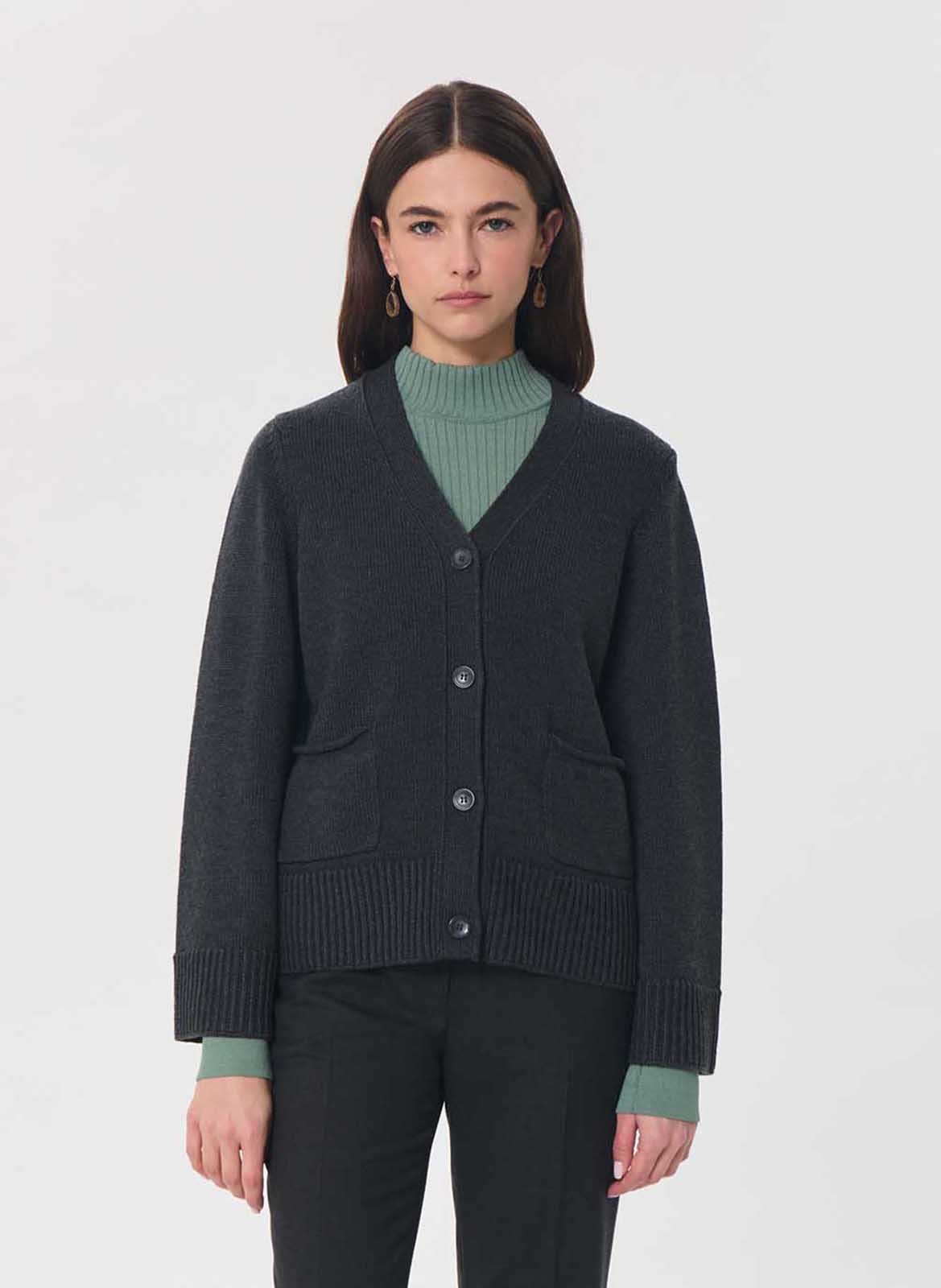 V-neck cardigan TARA JARMON