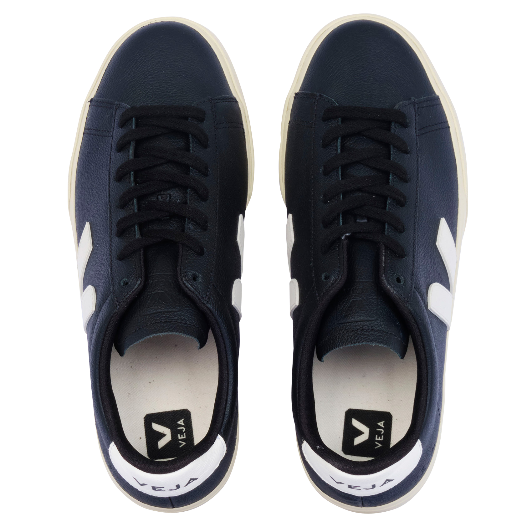 Low-top leather trainers VEJA Multicolored