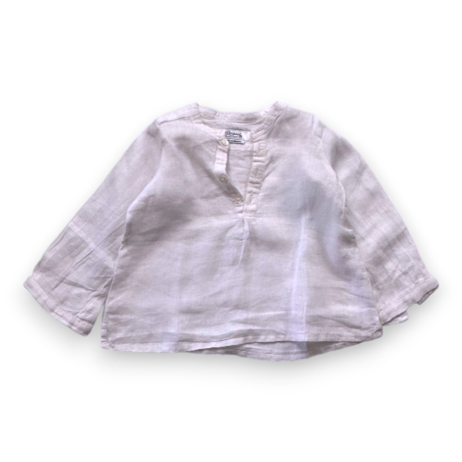 White baby blouse - 12 months BONPOINT - Seconde Main White
