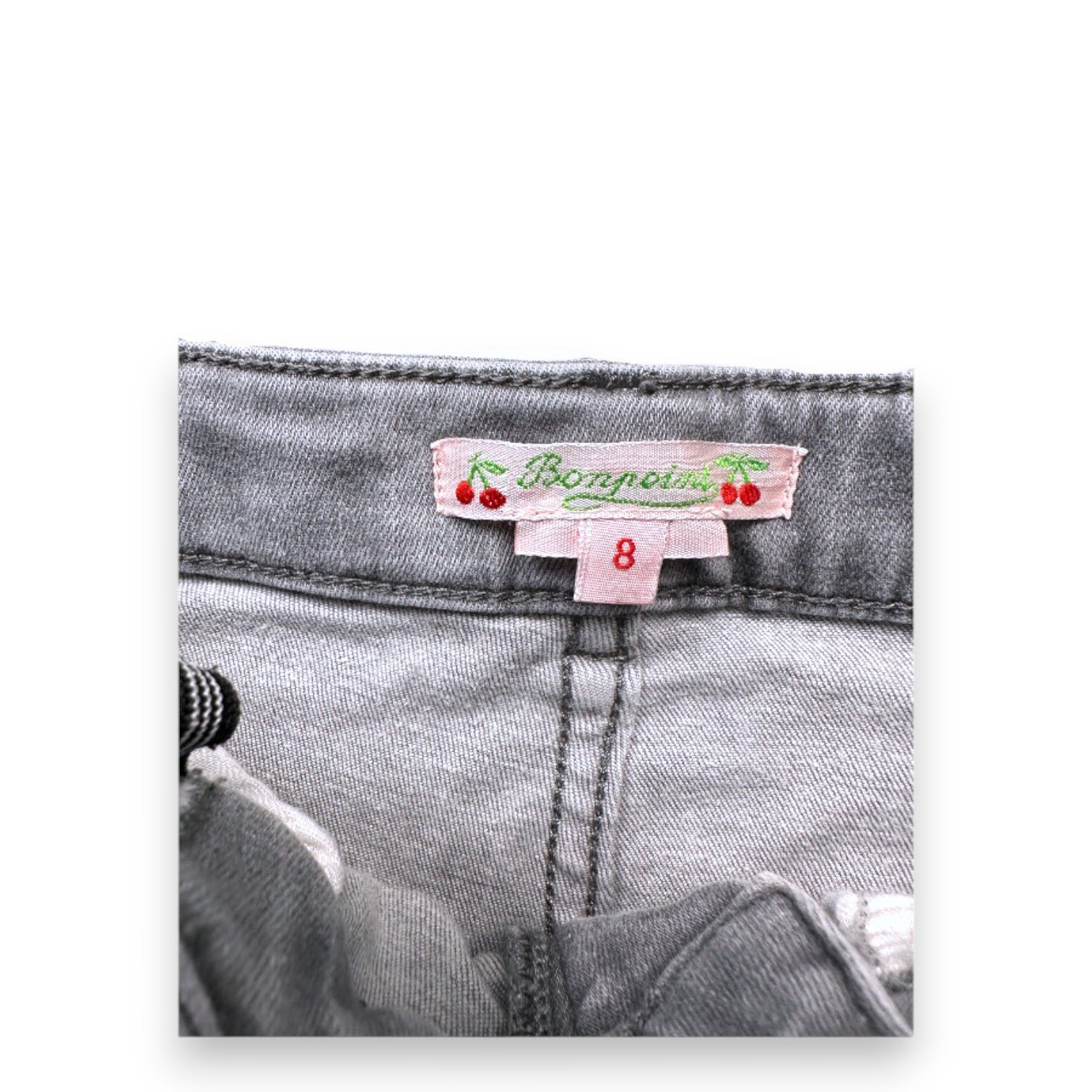 Grey children's trousers - 8 years BONPOINT - Seconde Main Grey