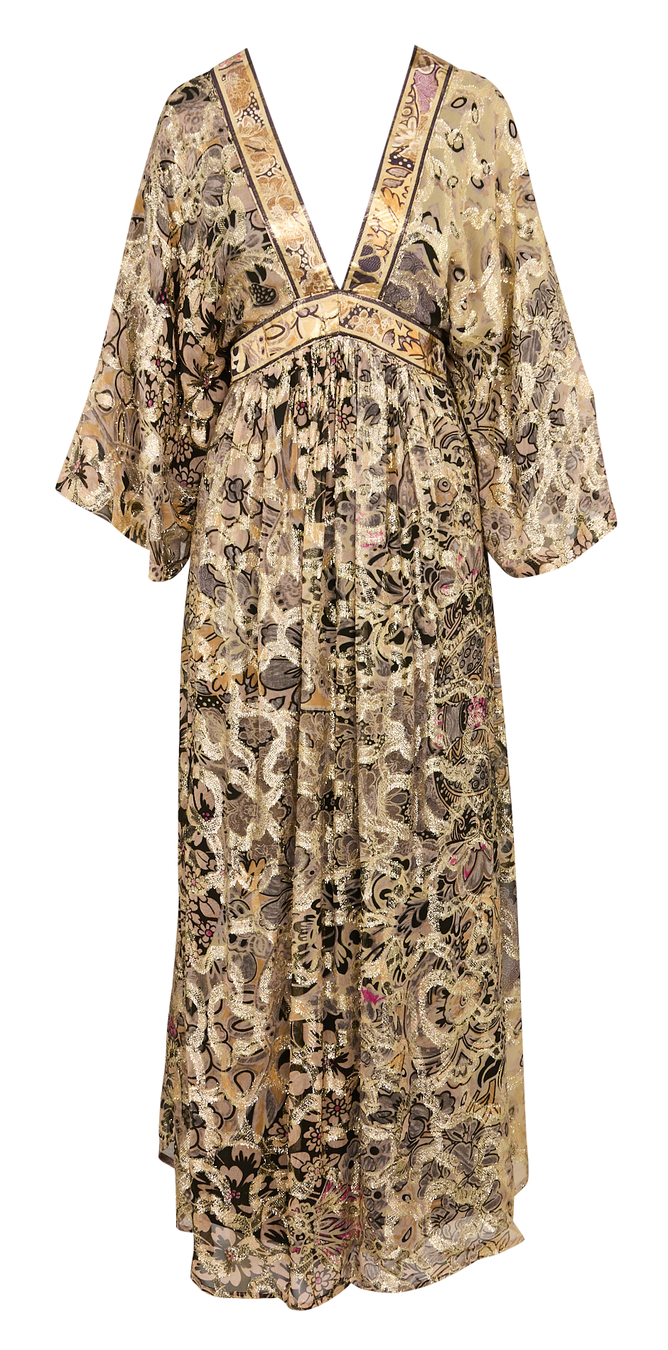 Atlas - Oversize-Pullover mit V-Ausschnitt MES DEMOISELLES Golden