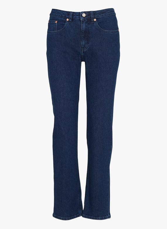 Jean droit en coton mélangé | Bleu by LAB DIP Jean droit en coton mélangé Bleu