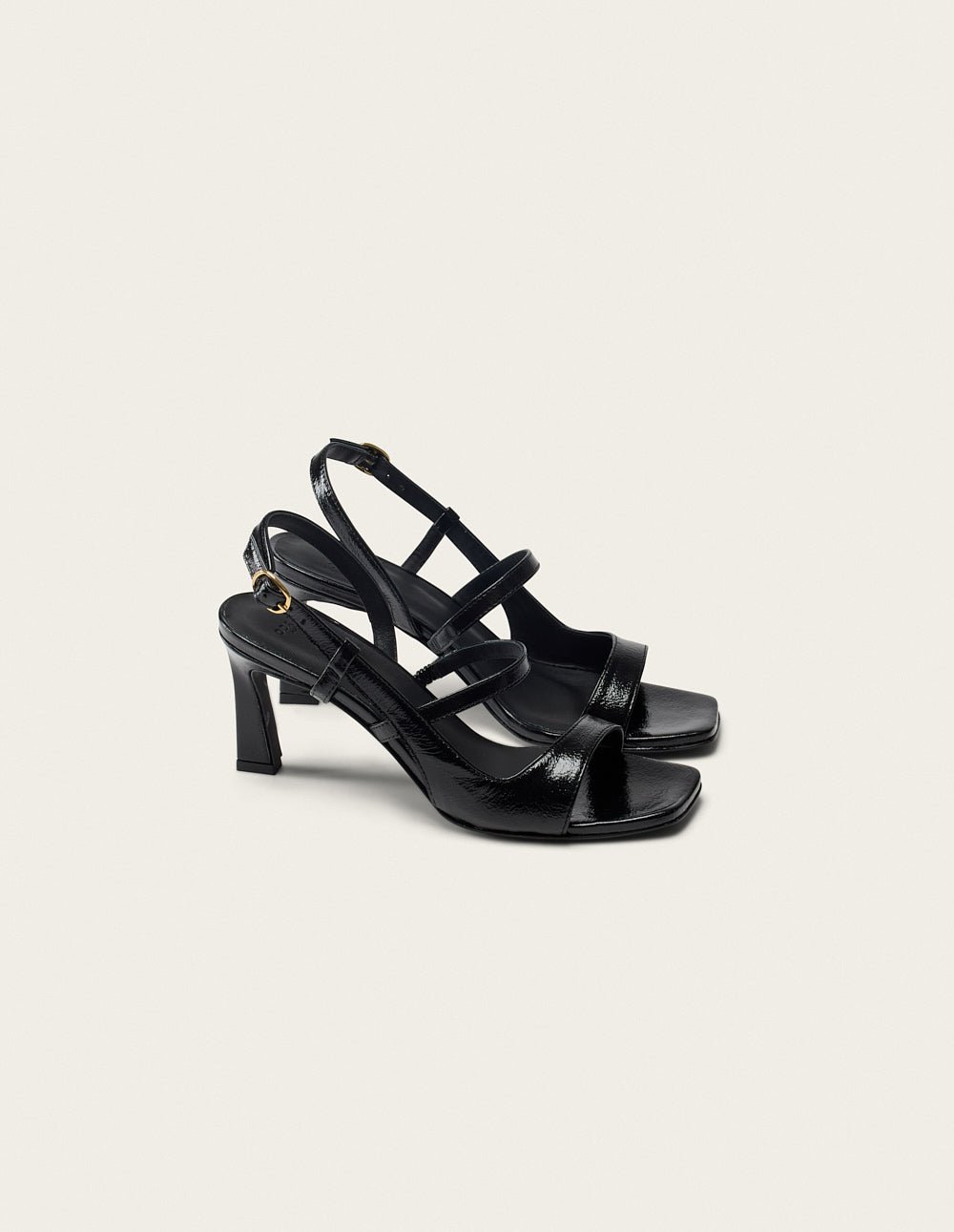 Heeled sandals ODAJE EX. M.MOUSTACHE Black