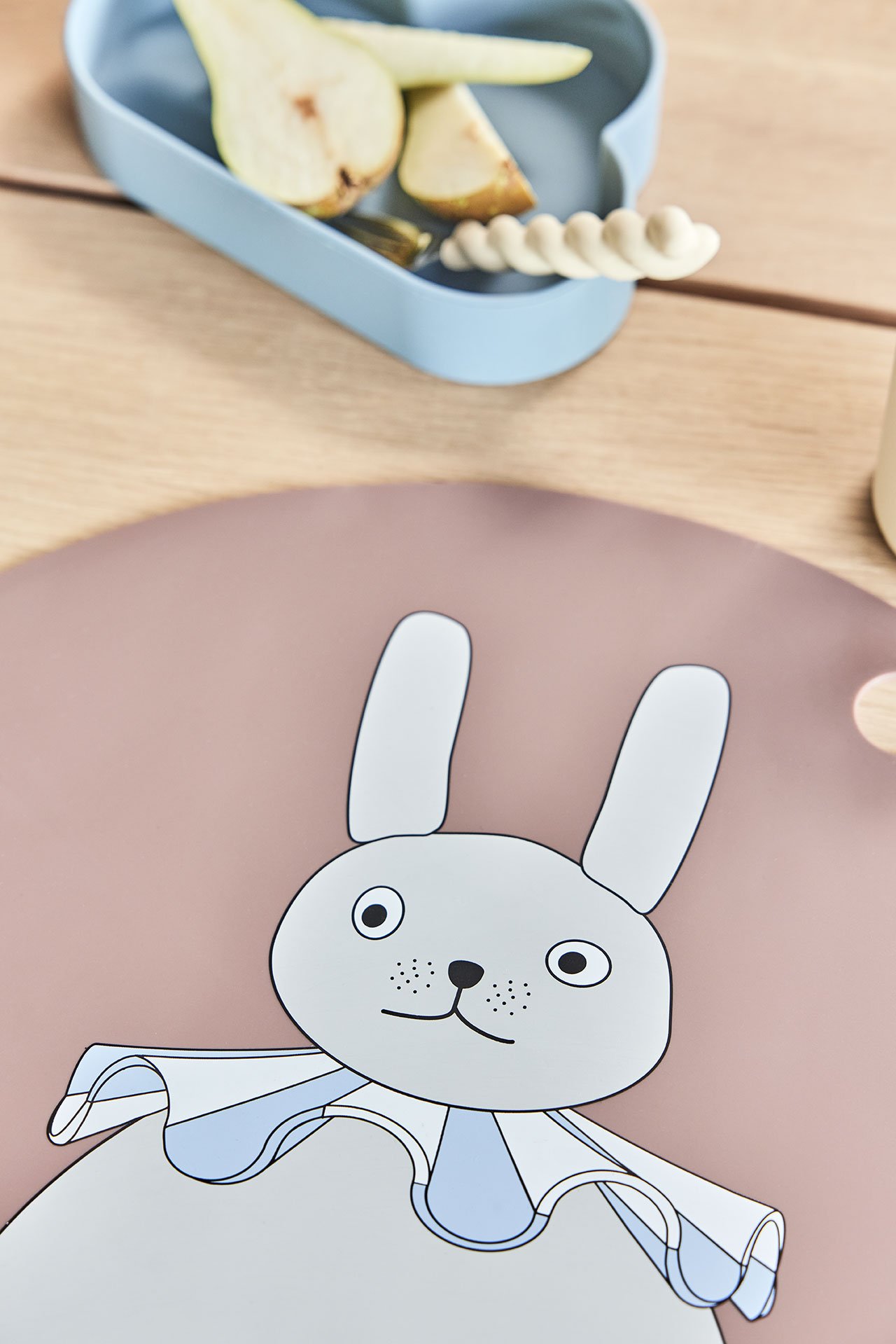 Silicone placemat OYOY LIVING DESIGN Pink