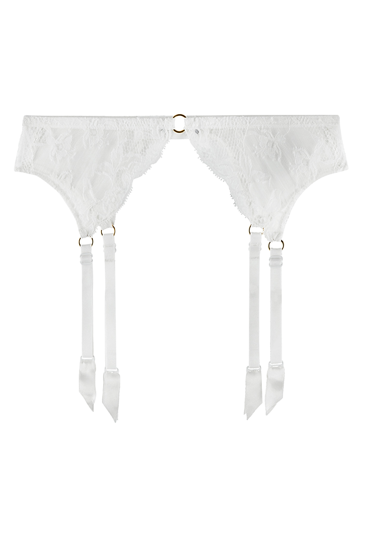 Co other susp. Belt AUBADE White