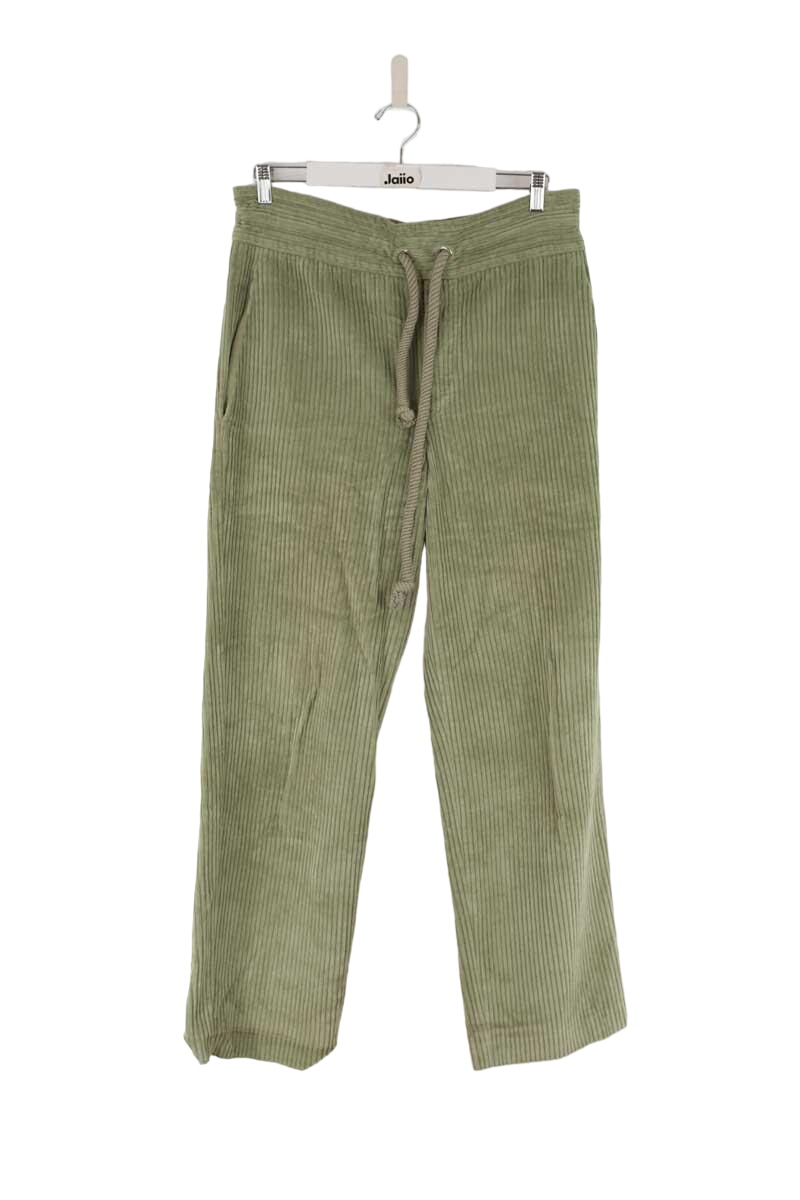 Slim-fit cotton cargo pants ISABEL MARANT - Seconde Main Khaki