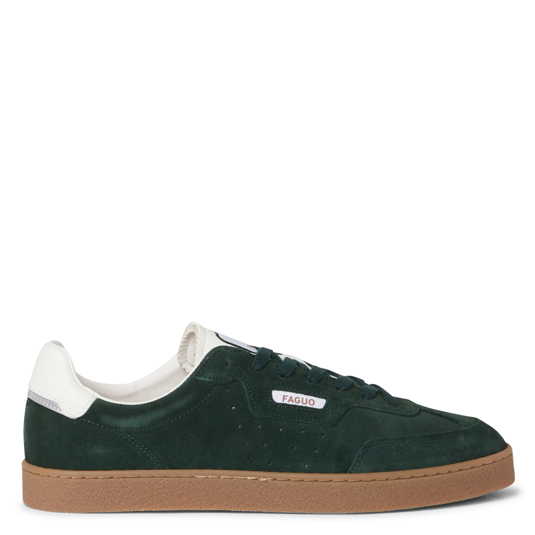 Wildleder-Sneaker FAGUO Grun