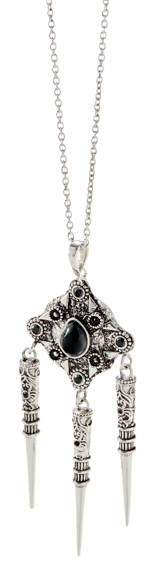 Collier long BA&SH Argent