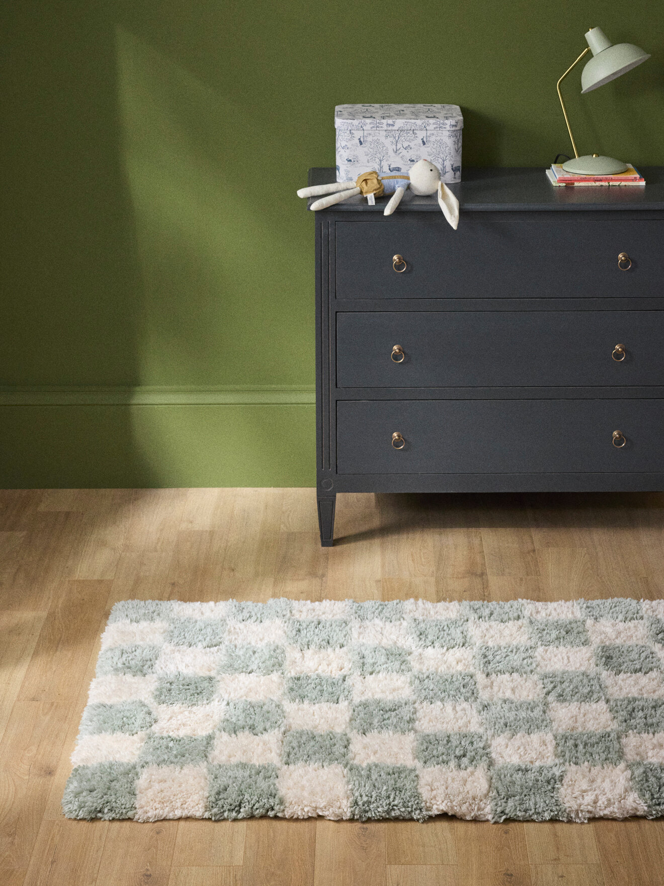 Checkerboard mat CYRILLUS