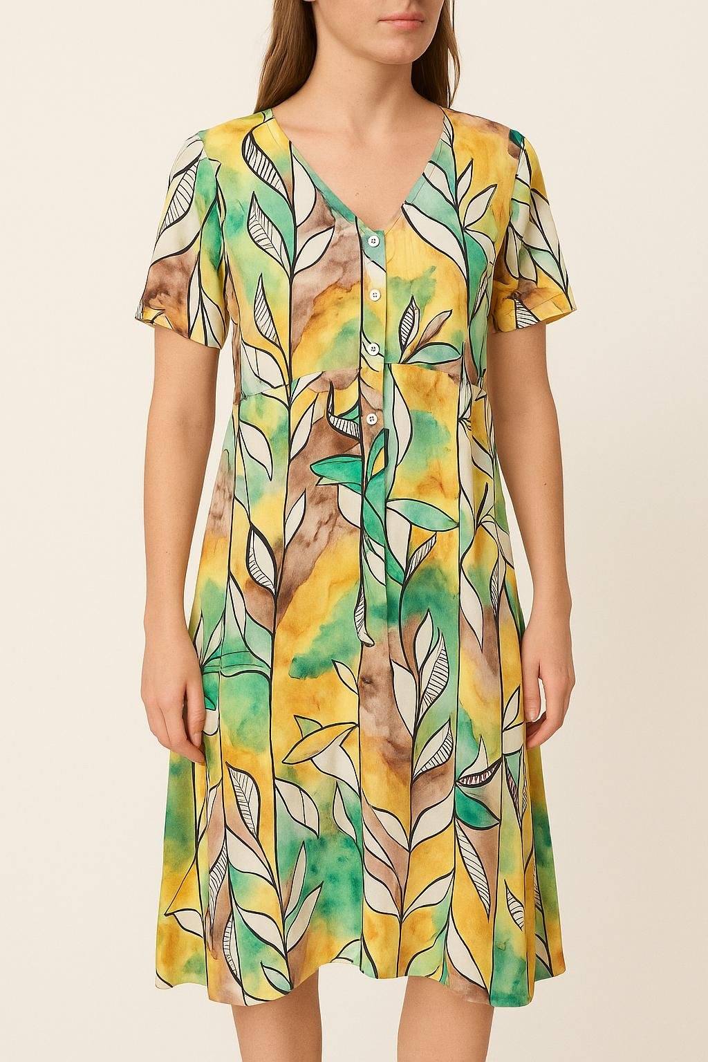 Long skirt HEIMSTONE - Seconde Main Yellow