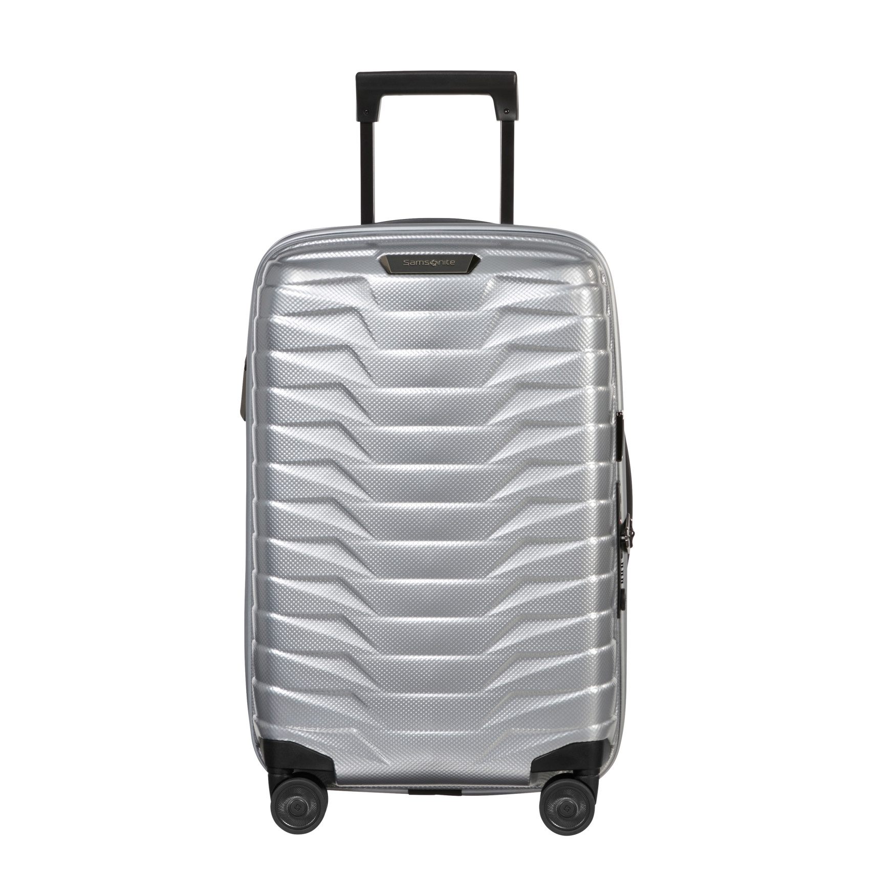 Proxis 4-wheel carry-on suitcase size S SAMSONITE Silver