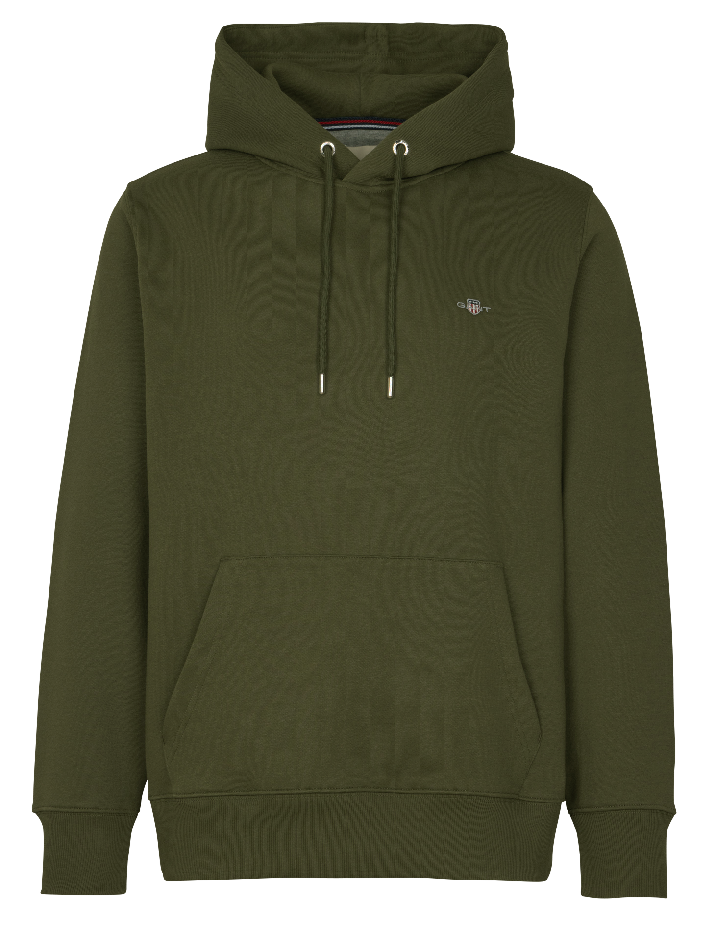 Sweat à capuche regular-fit en coton mélangé GANT Vert