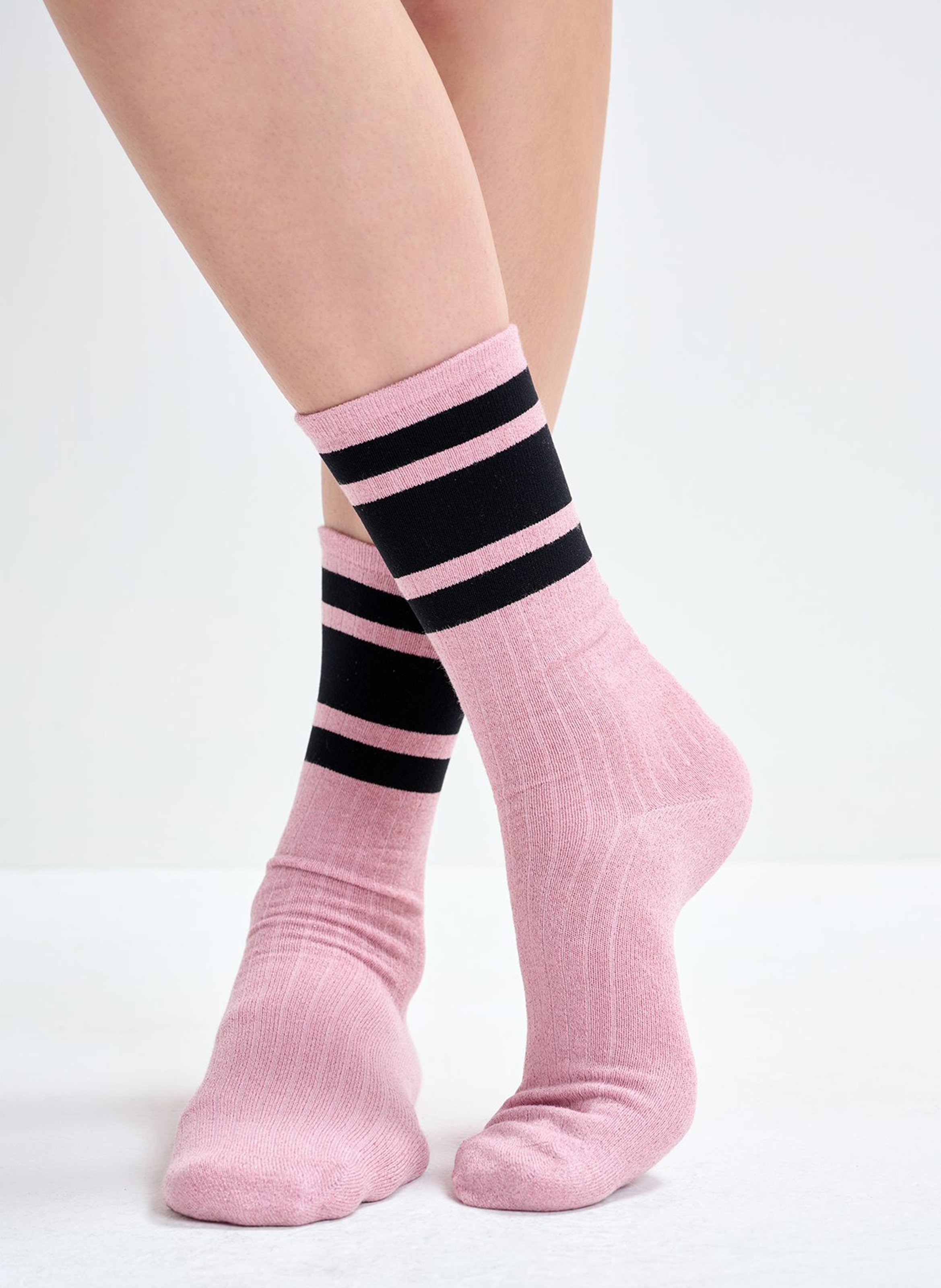 Chaussettes en maille ESSENTIEL ANTWERP Rose