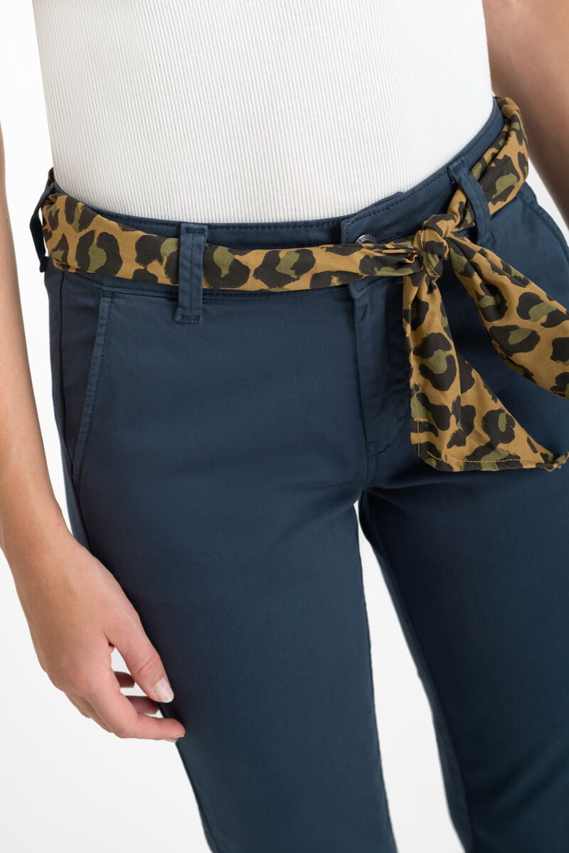 Straight pants LE TEMPS DES CERISES Blue