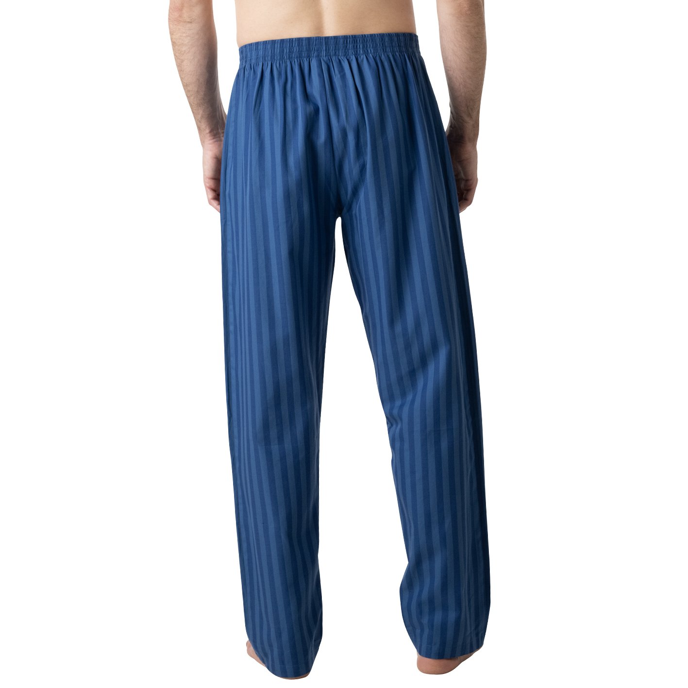 Pyjama long droit ouvert EMINENCE Bleu