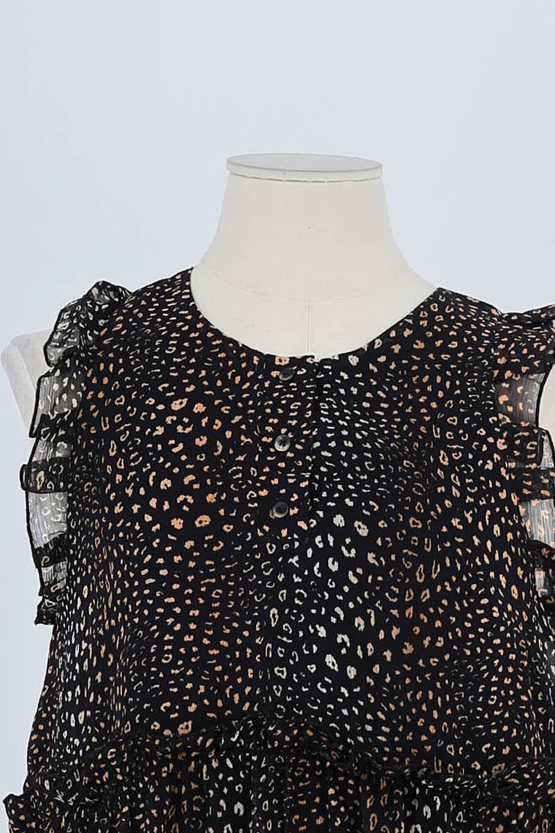 Azawood sleeveless top HEIMSTONE - Seconde Main Black