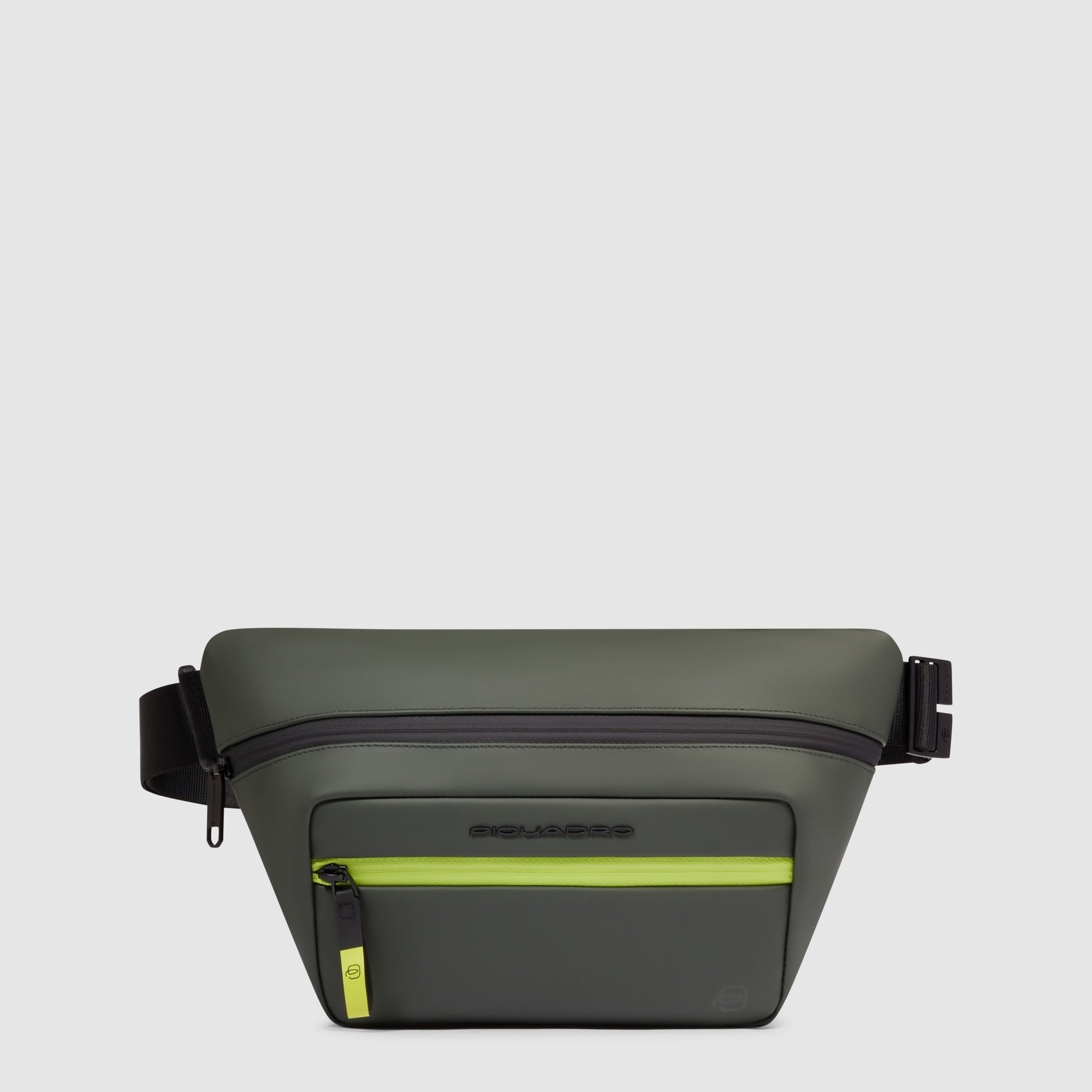 Water-resistant waist bag PIQUADRO Green