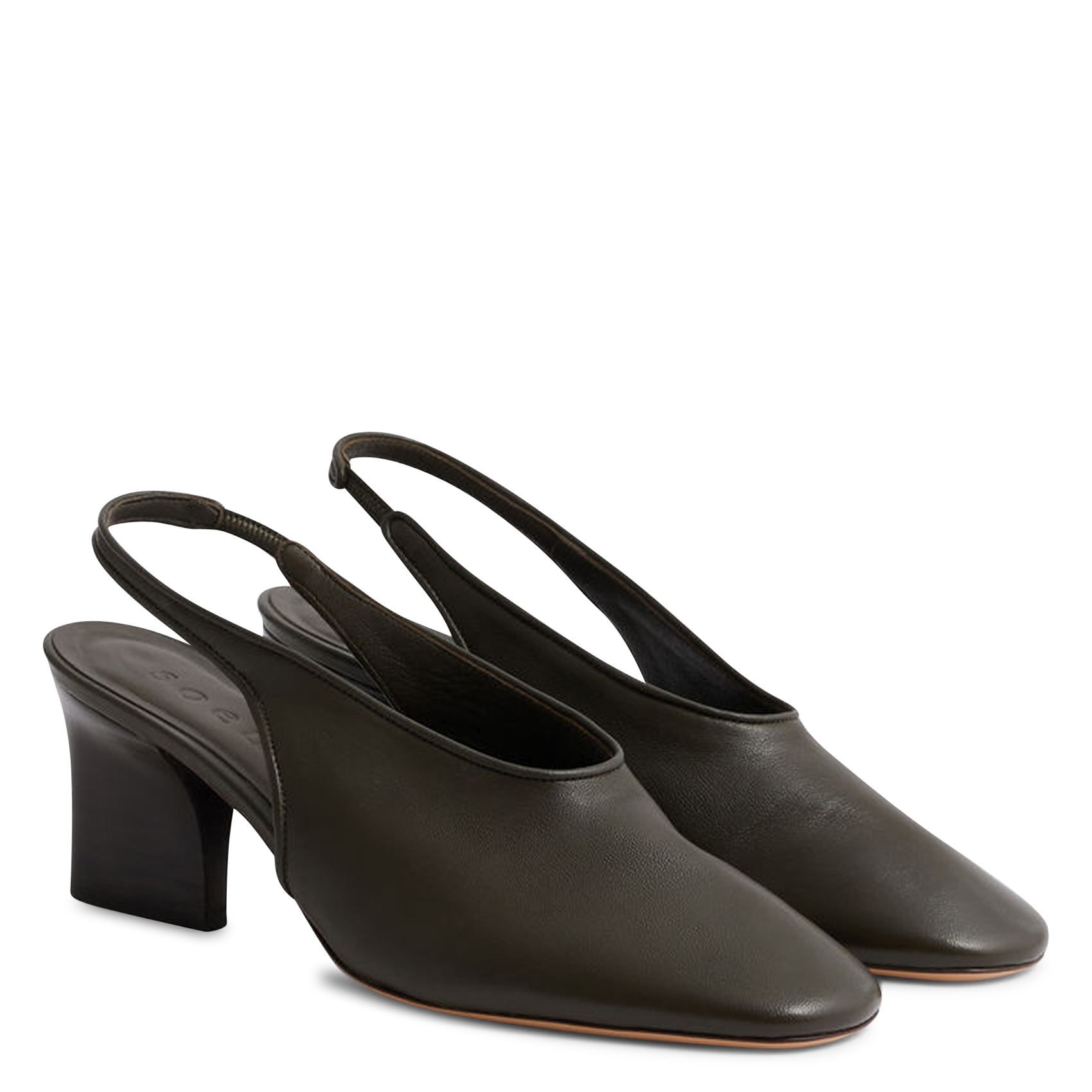 Alice - Ledersandalen mit Absatz SOEUR Braun