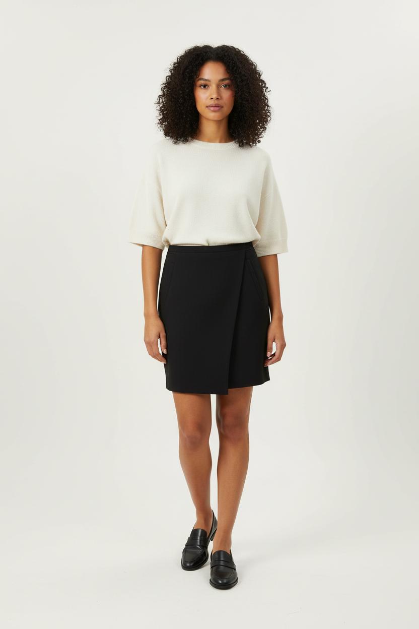 Jupe courte & midi COMPTOIR DES COTONNIERS - Seconde main Noir