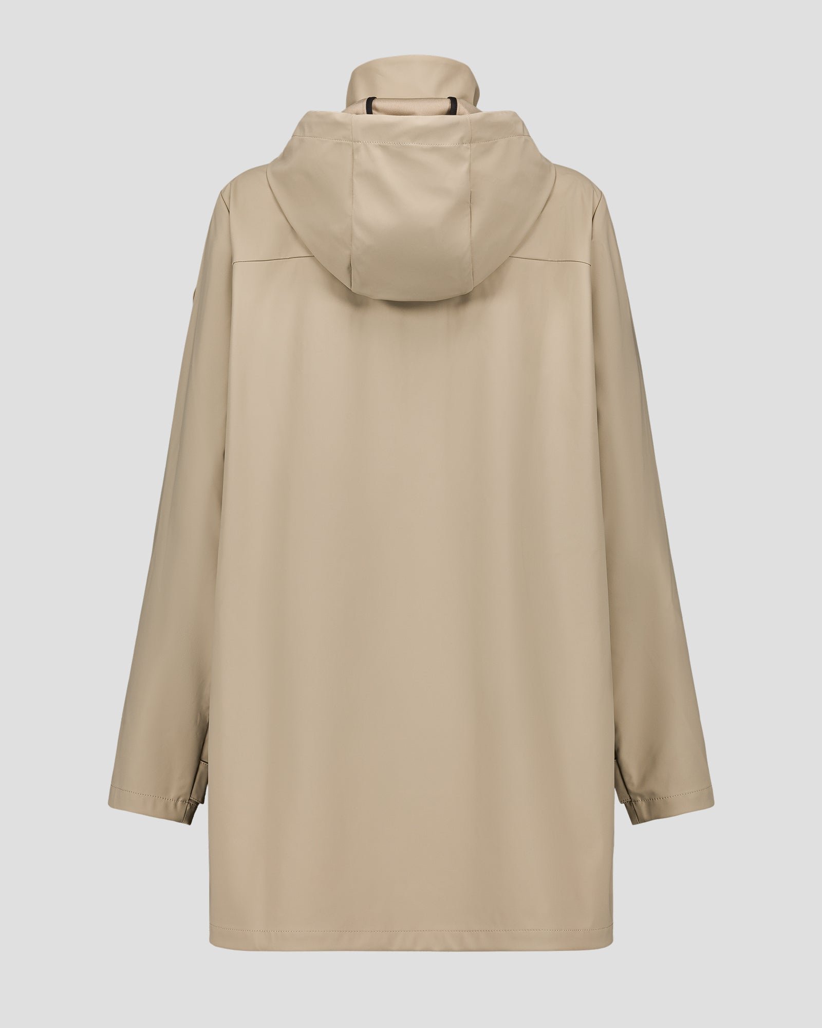 Denisa mid-length windbreaker. JOTT Beige