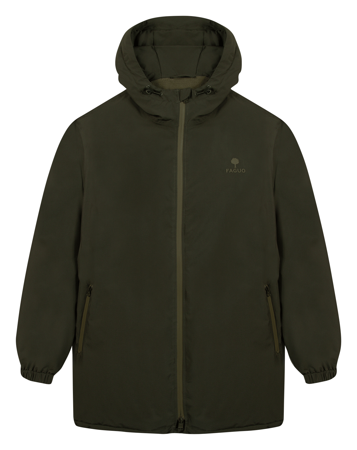 Parka droite imperméable à capuche FAGUO
