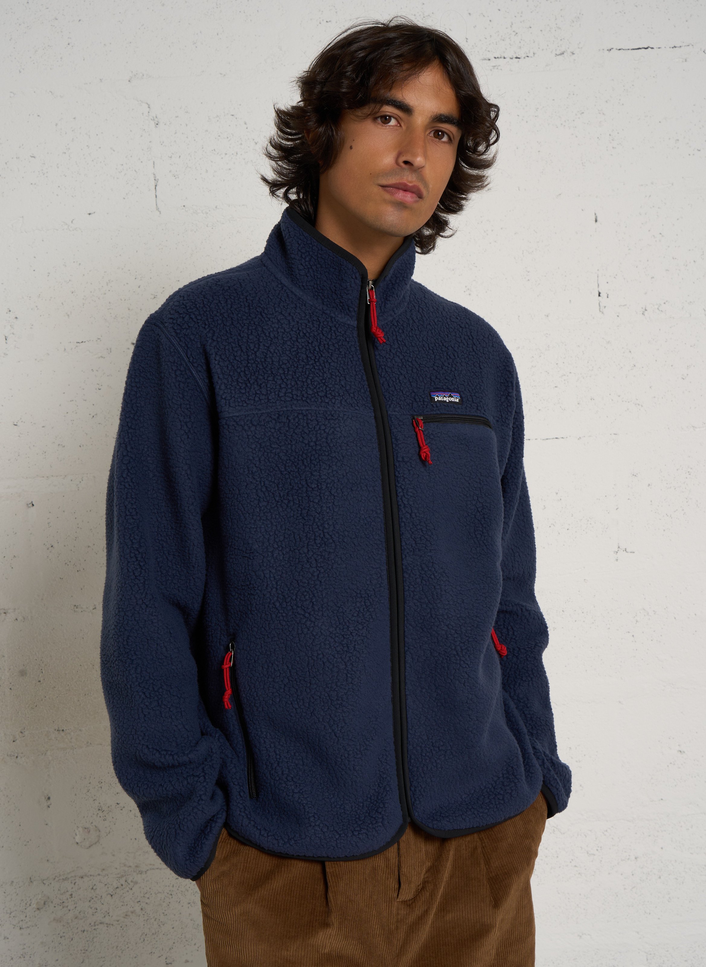 Oversize Fleece mit Stehkragen PATAGONIA Blau