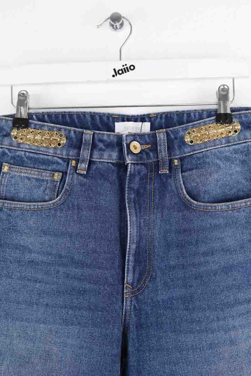 Wide-leg jeans PACO RABANNE - Seconde Main Blue