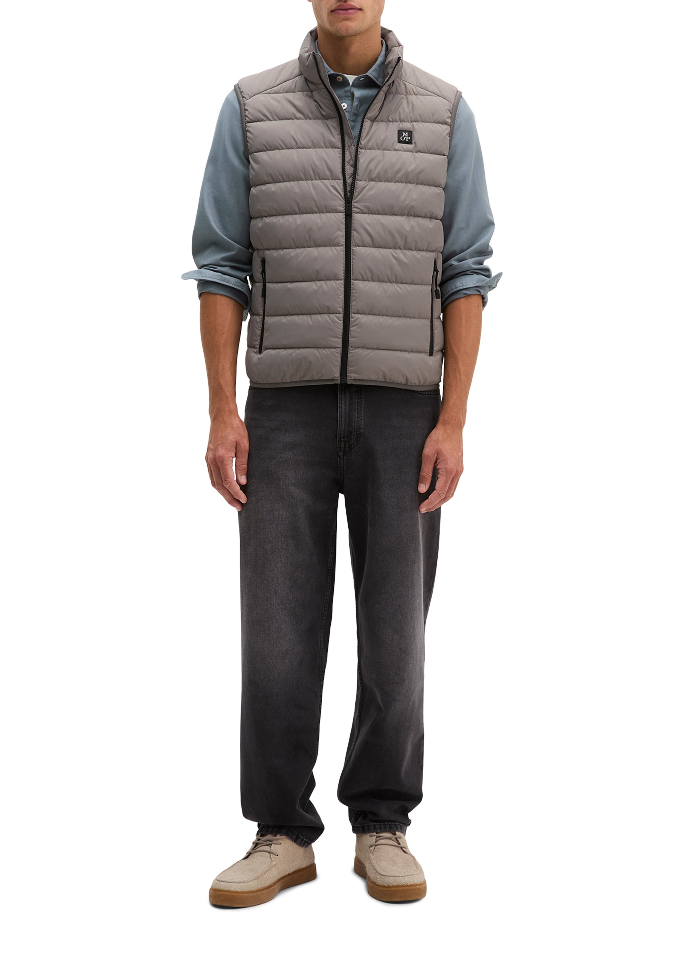 Bodywarmer met opstaande kraag MARC O'POLO Grijs
