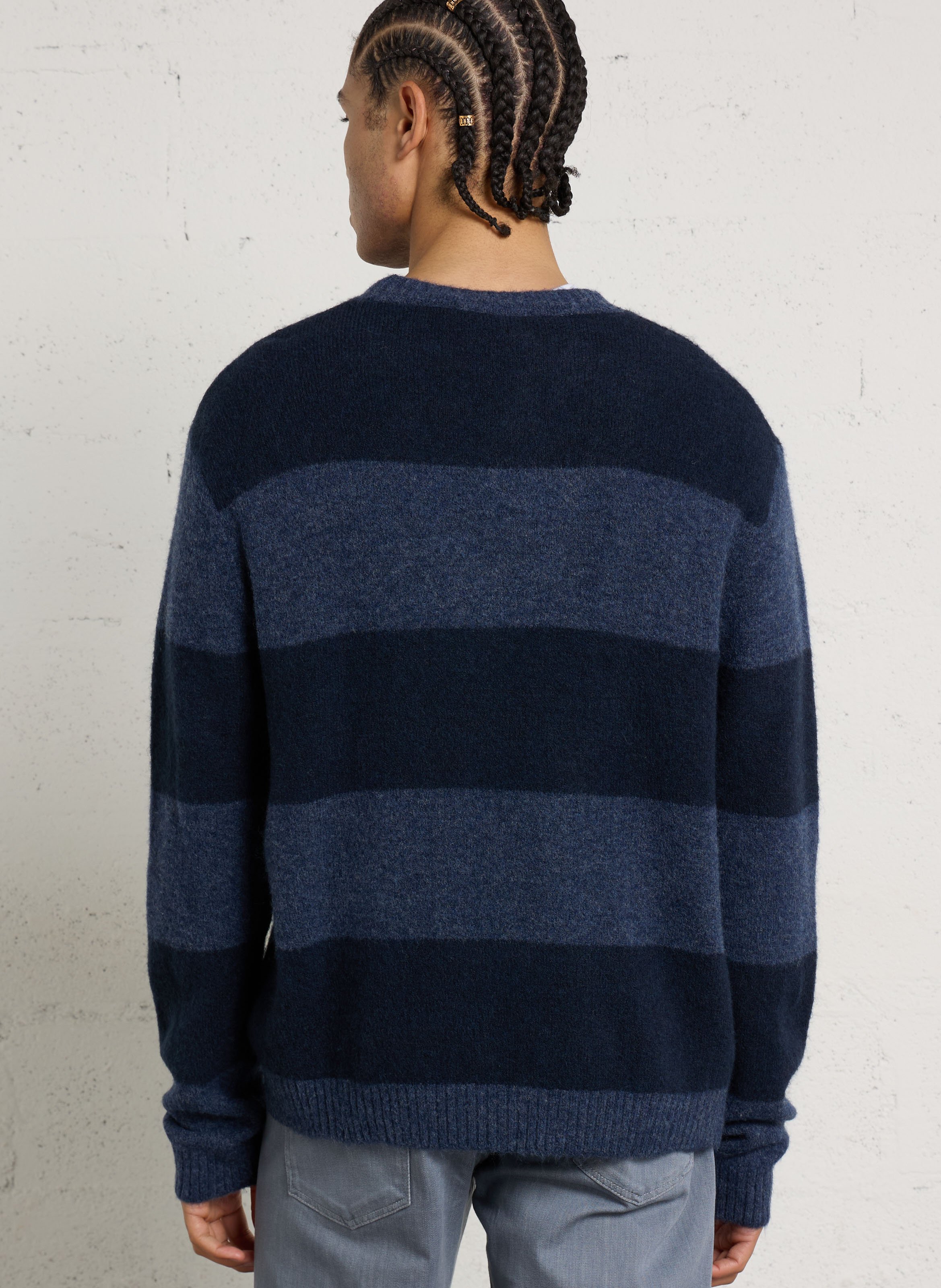Gerader Streifenpullover PEPE JEANS Blau