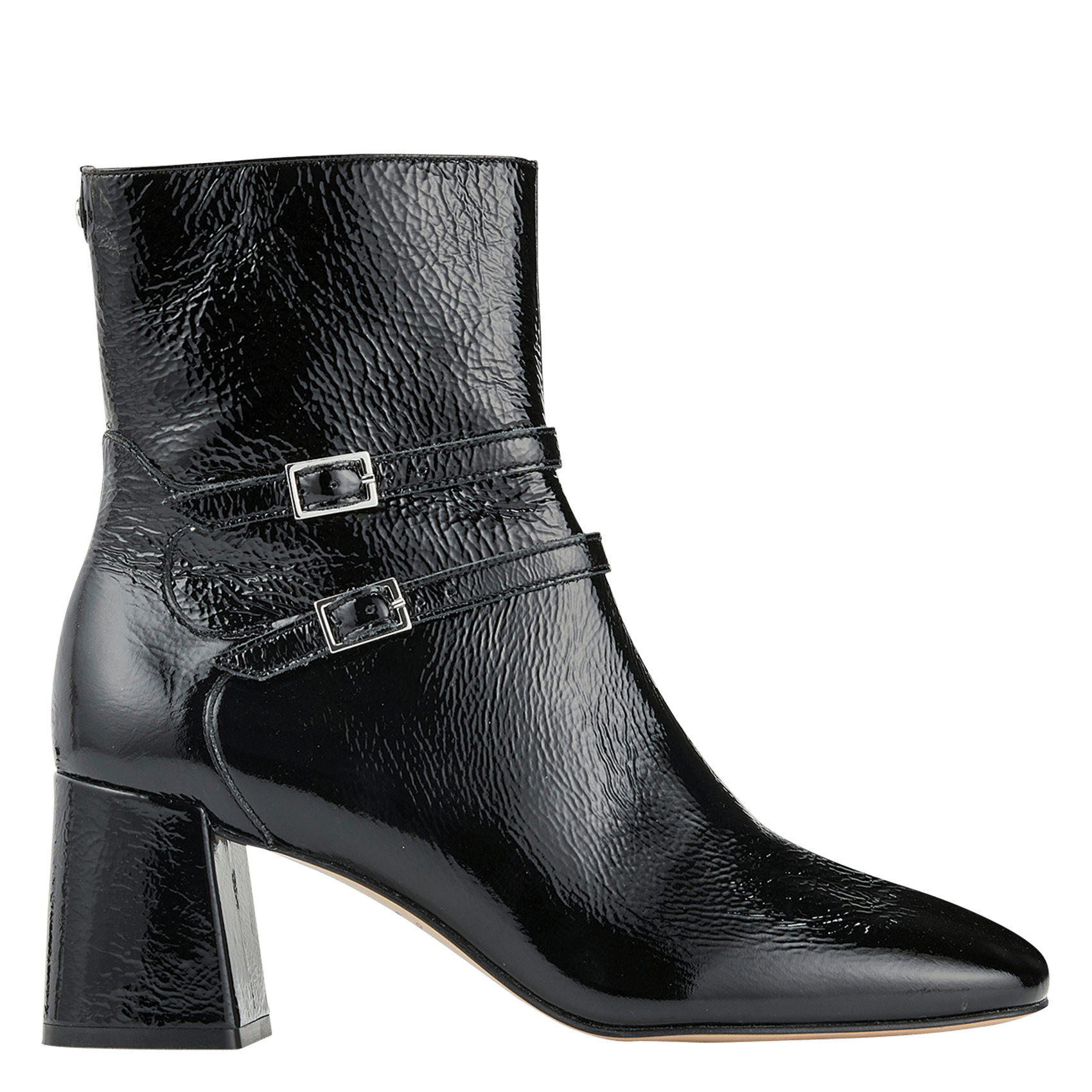 Bottines COSMOPARIS En Daim Noir - Taille 36 - Talon Plus De 7cm - Occasion Excellent état