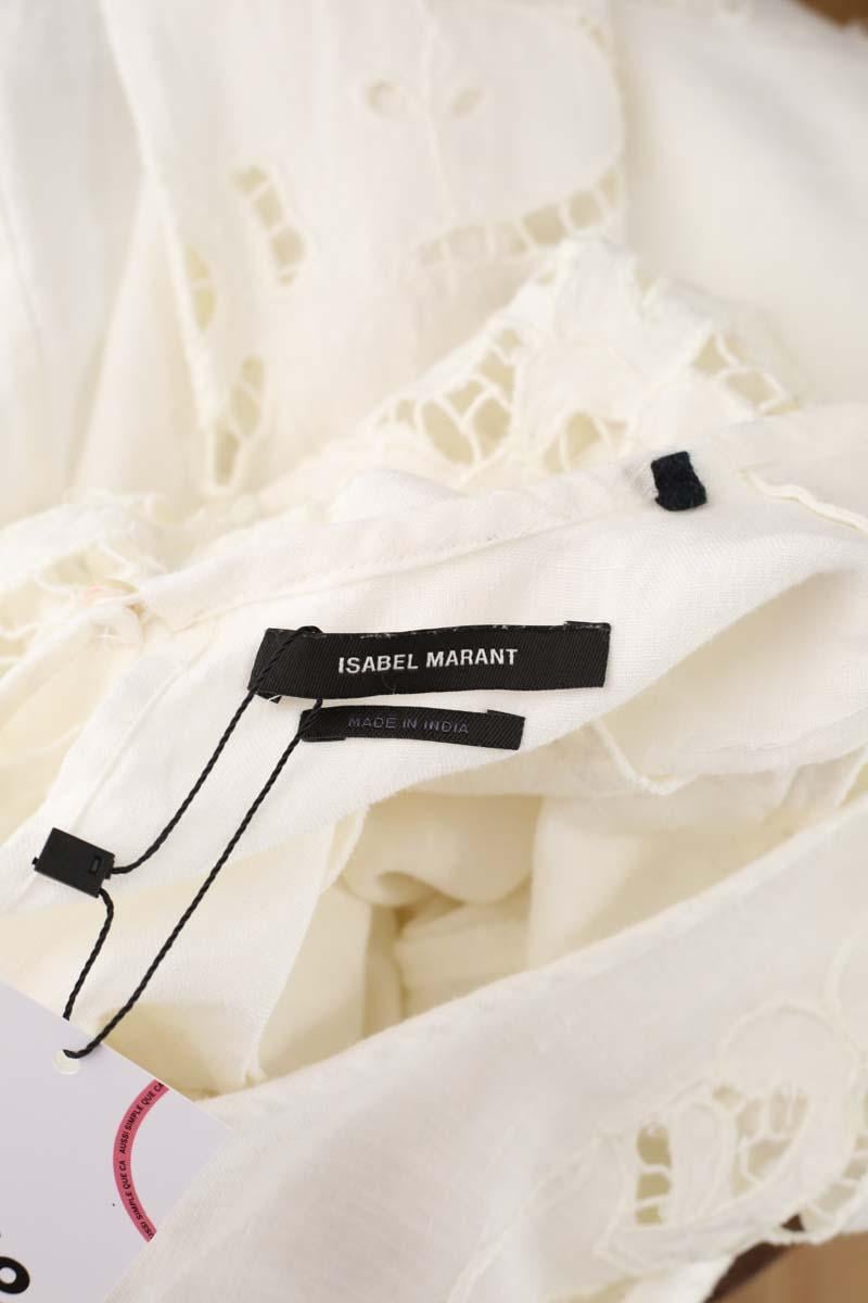 Cotton blouse ISABEL MARANT - Seconde Main White