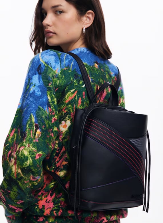 Mochila Acolchada Material Finishes Desigual Mujer 25SAKP50 9019 MATERIAL FINISHES Place des Tendances Espana