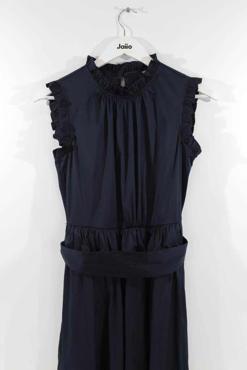 Cotton dress LK BENNETT - Seconde Main Blue