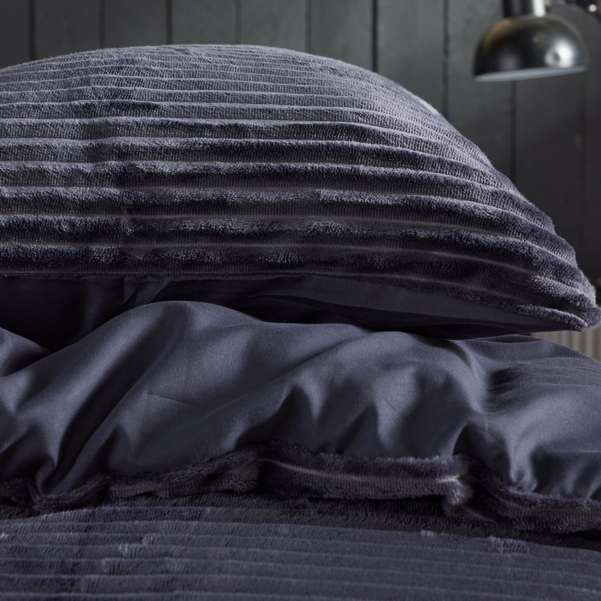 Fleece bedding set TODAY LINGE DE MAISON Grey