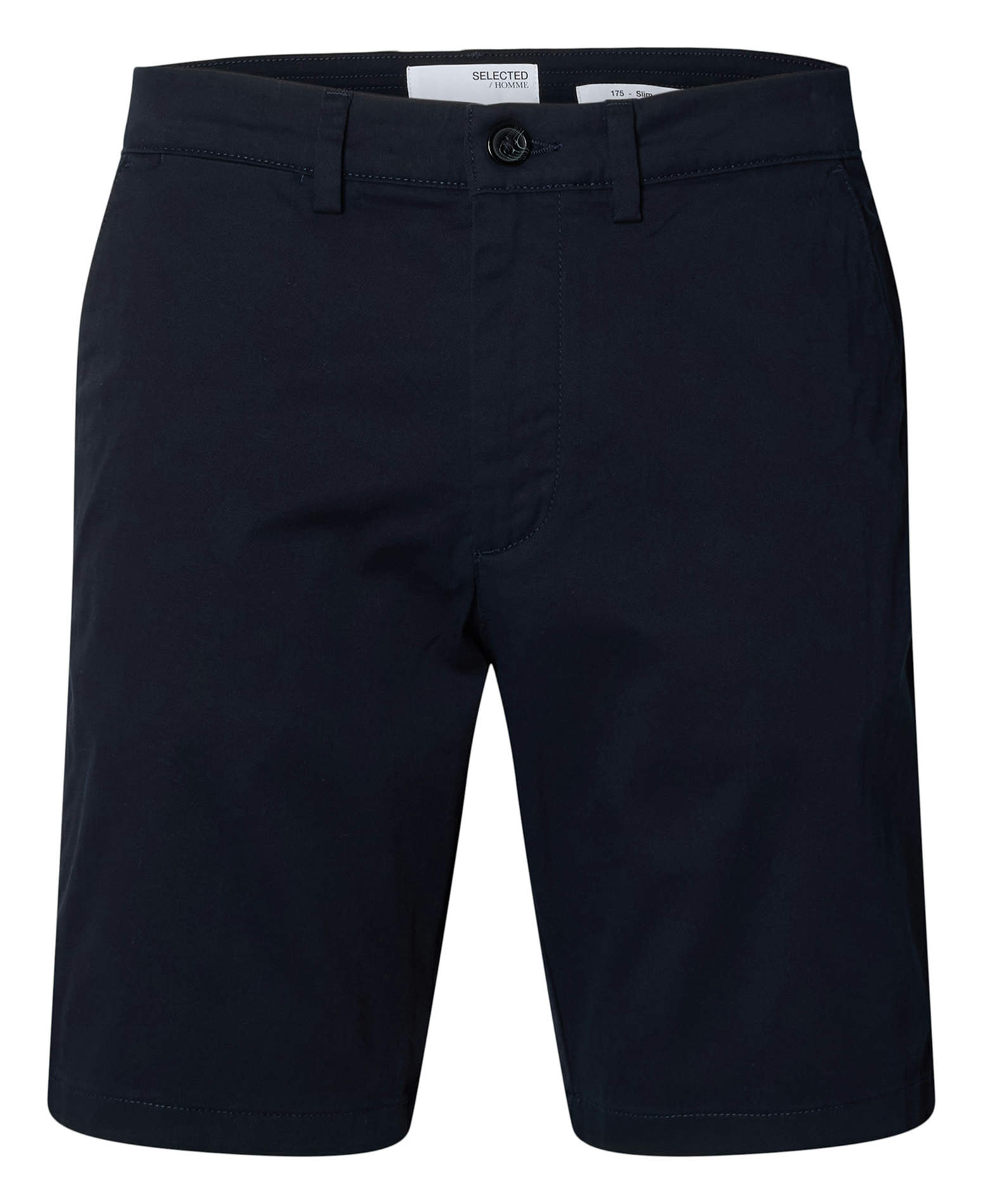 Short chino en coton bio mélangé MILES Dark sapphire