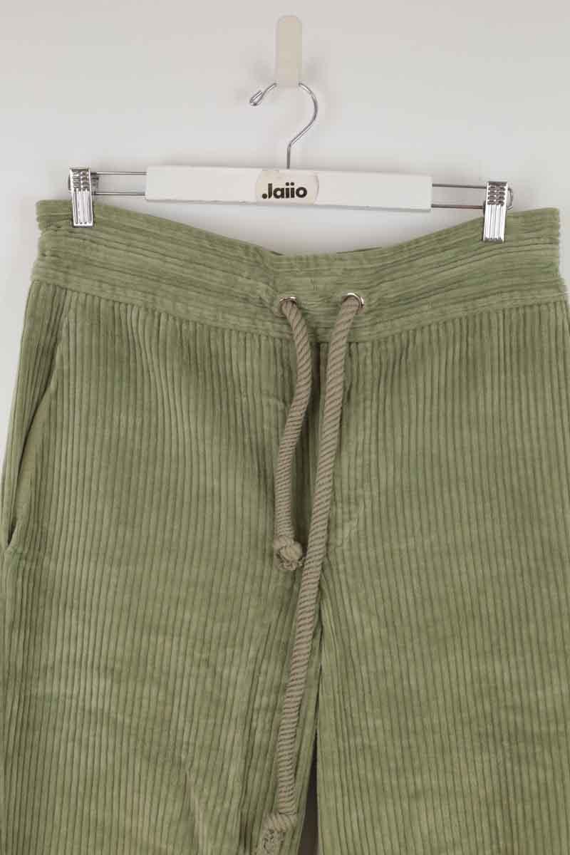 Slim-fit cotton cargo pants ISABEL MARANT - Seconde Main Khaki