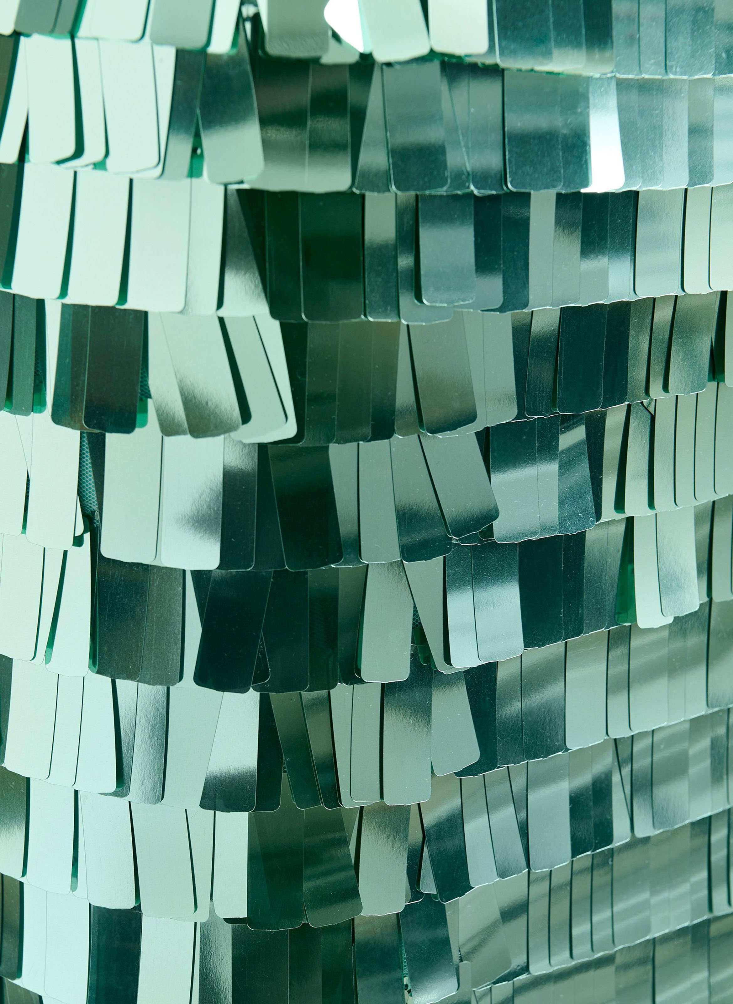 Midi-Rock mit Pailletten ESSENTIEL ANTWERP Grun