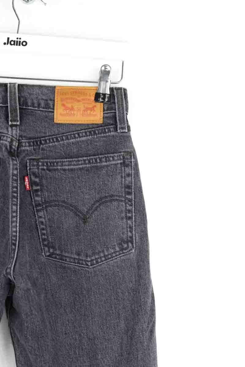 Cotton skinny jeans LEVI'S - Seconde main Grey