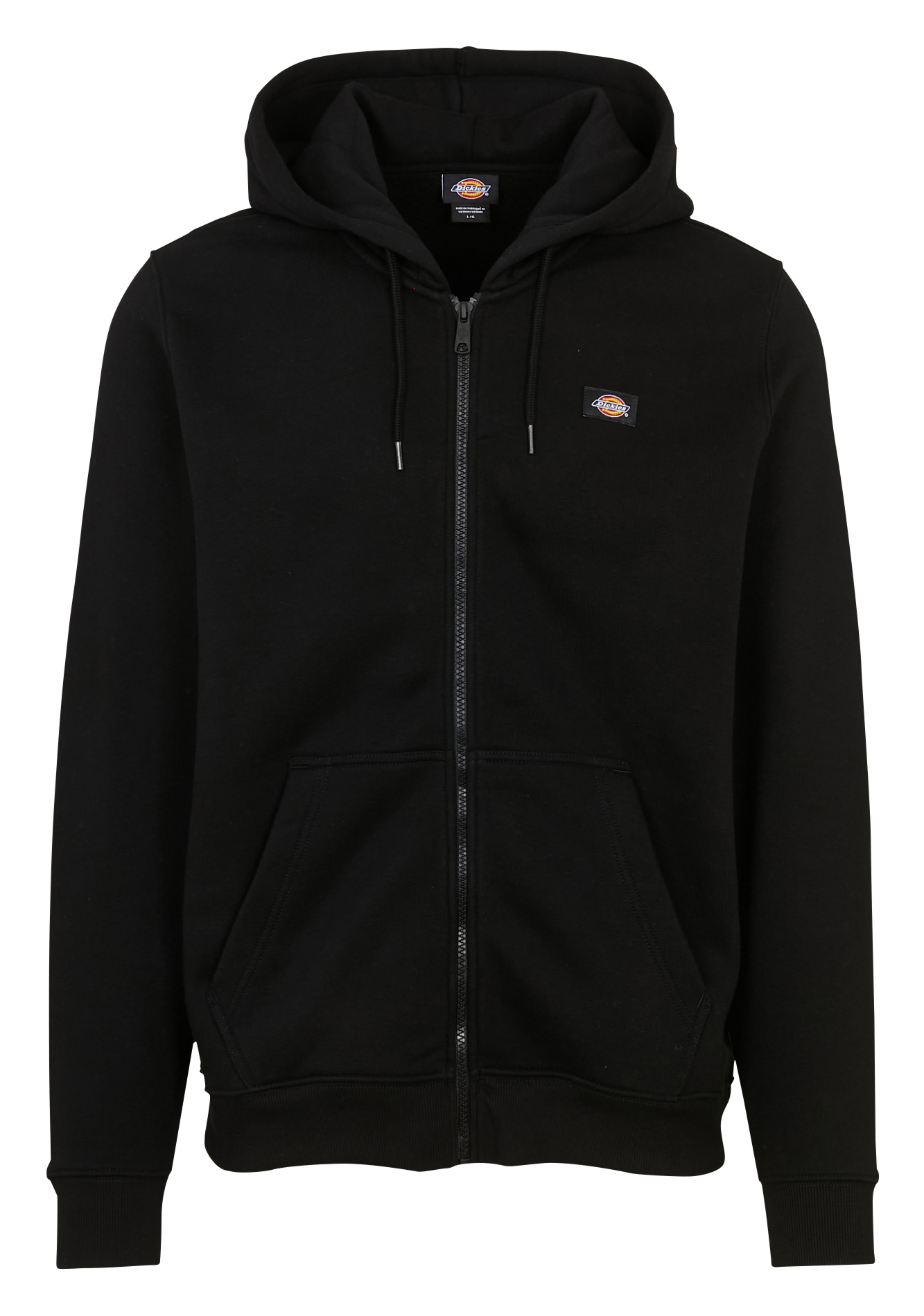 Sweater van katoenmix met capuchon DICKIES Zwart