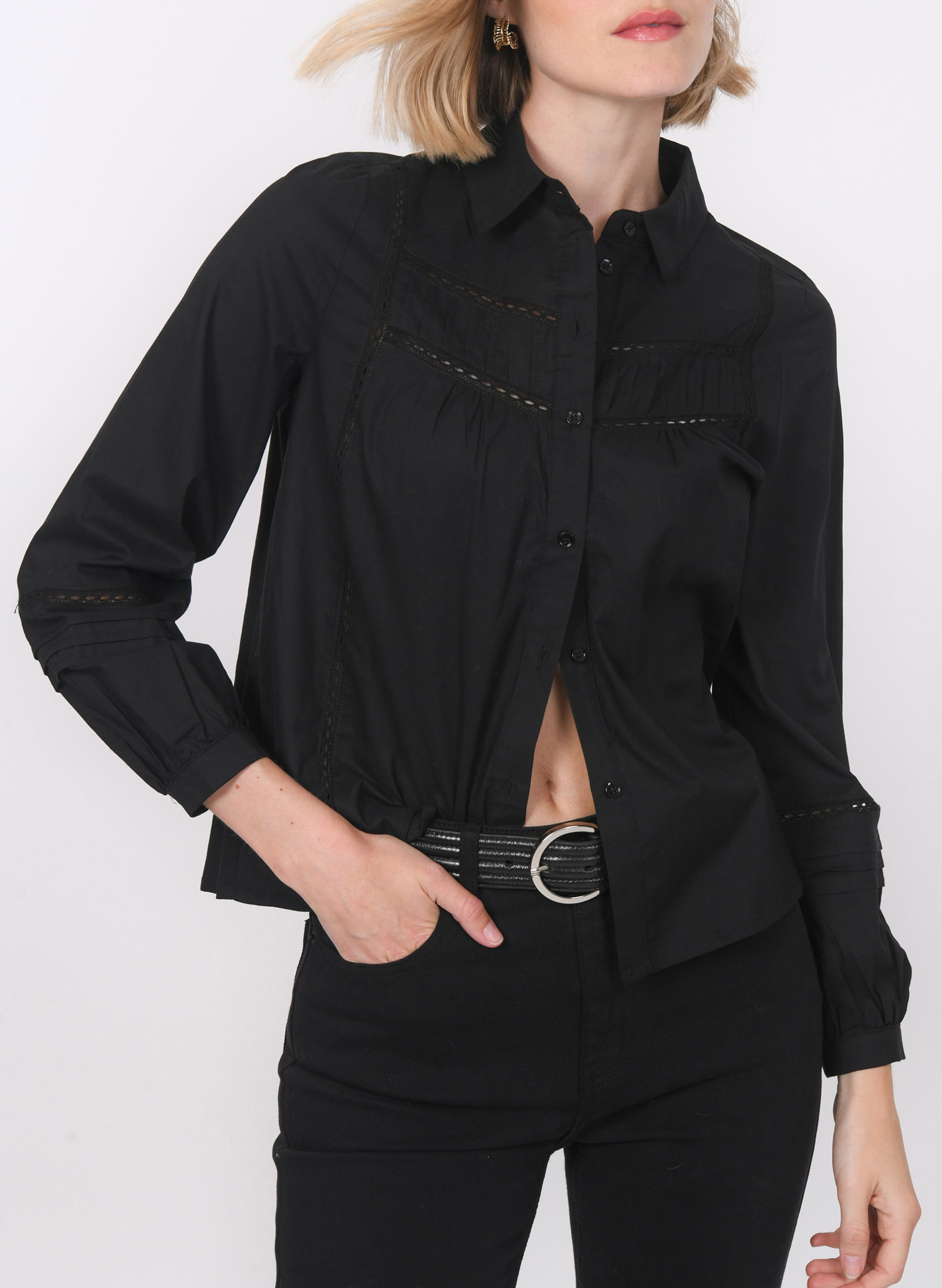 Chemise col classique en coton KOOKAI